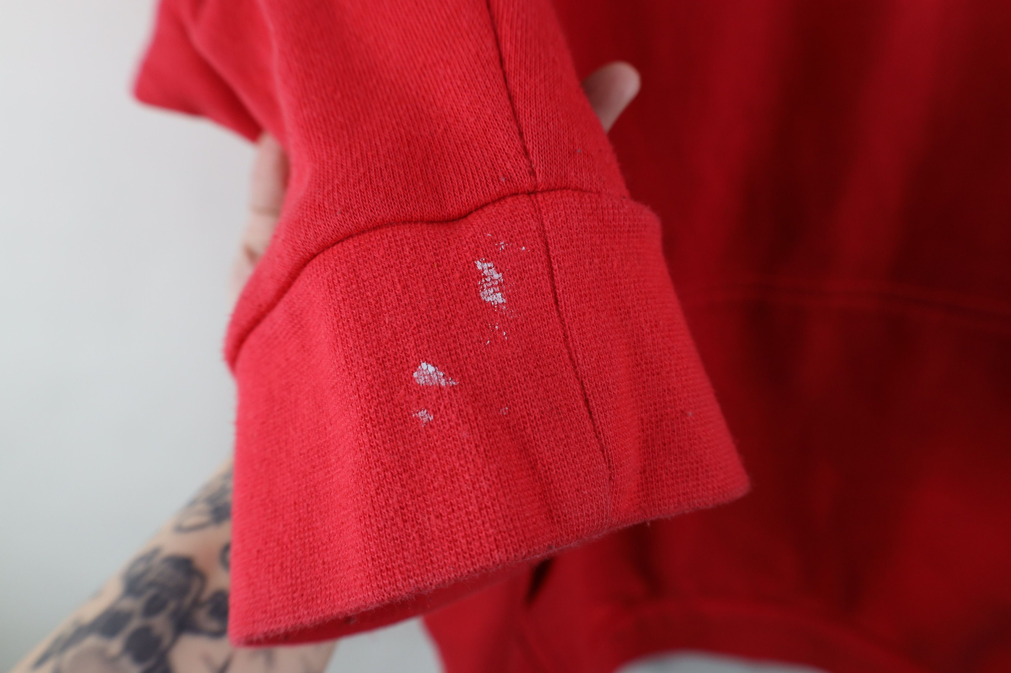Champion Vintage Champion Ohio State University Hoodie Sweatshirt Red Size US XL / EU 56 / 4 - 13 Thumbnail