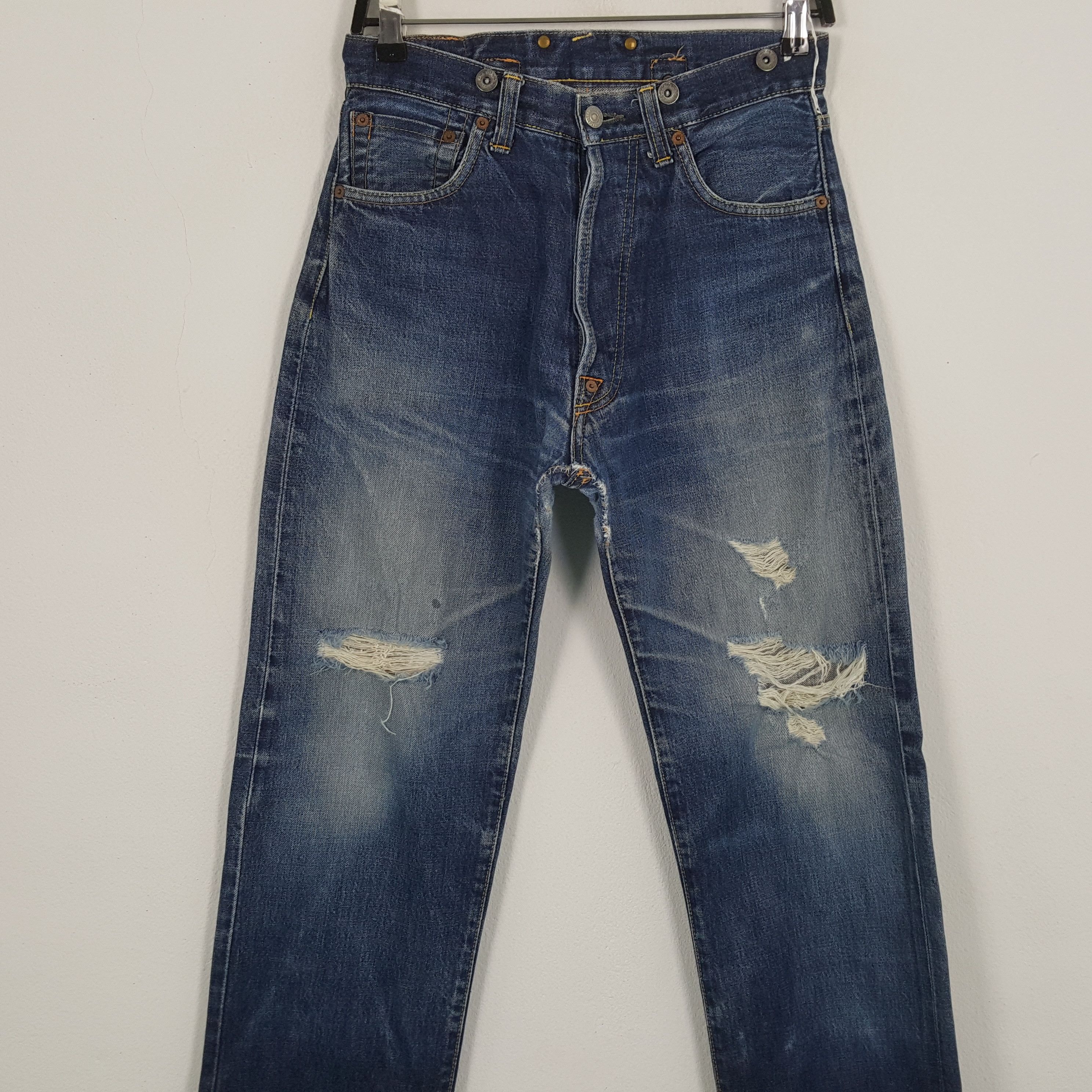 Evisu × Japanese Brand × Vintage EVIS Japanese Brand Streetwear Custom Daicock Jeans Size US 28 / EU 44 - 5 Thumbnail