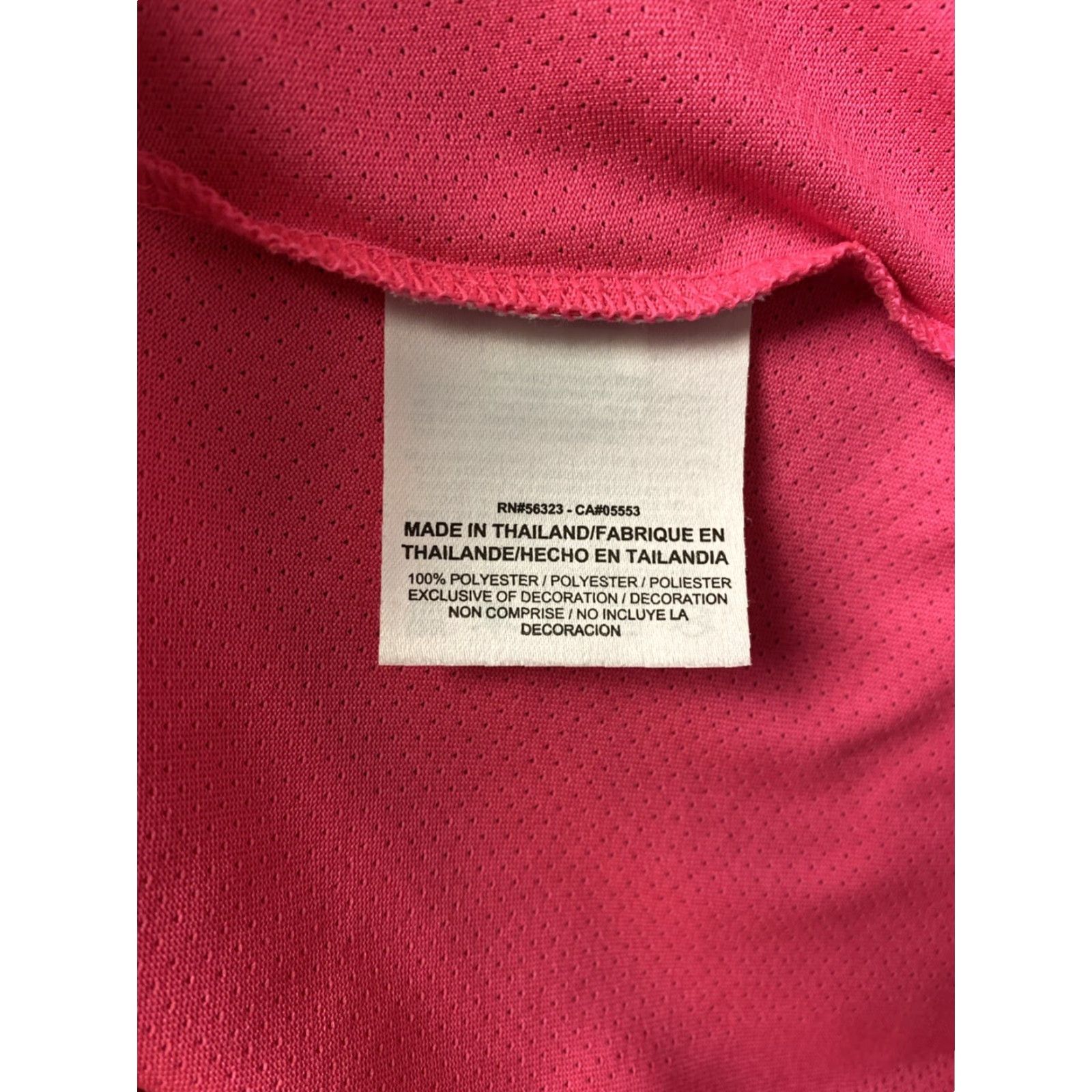 Nike Nike Dri-FIT Extra Short Sleeves Golf Polo Bright Pink L /142-43 Size 36" / US 14 / IT 50 - 7 Thumbnail