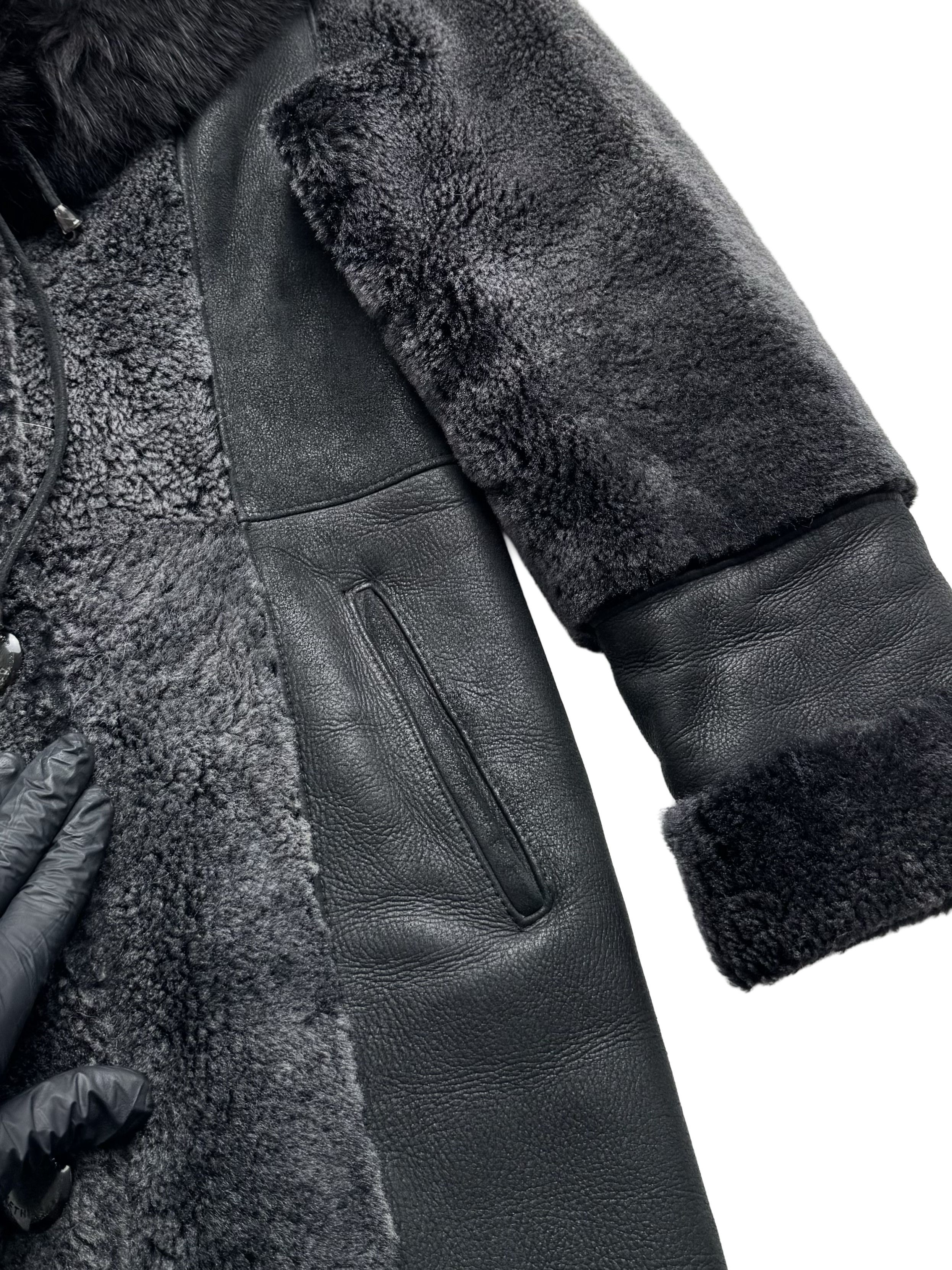 Vintage Vintage Real Sheepskin Coat Size S / US 4 / IT 40 - 8 Thumbnail