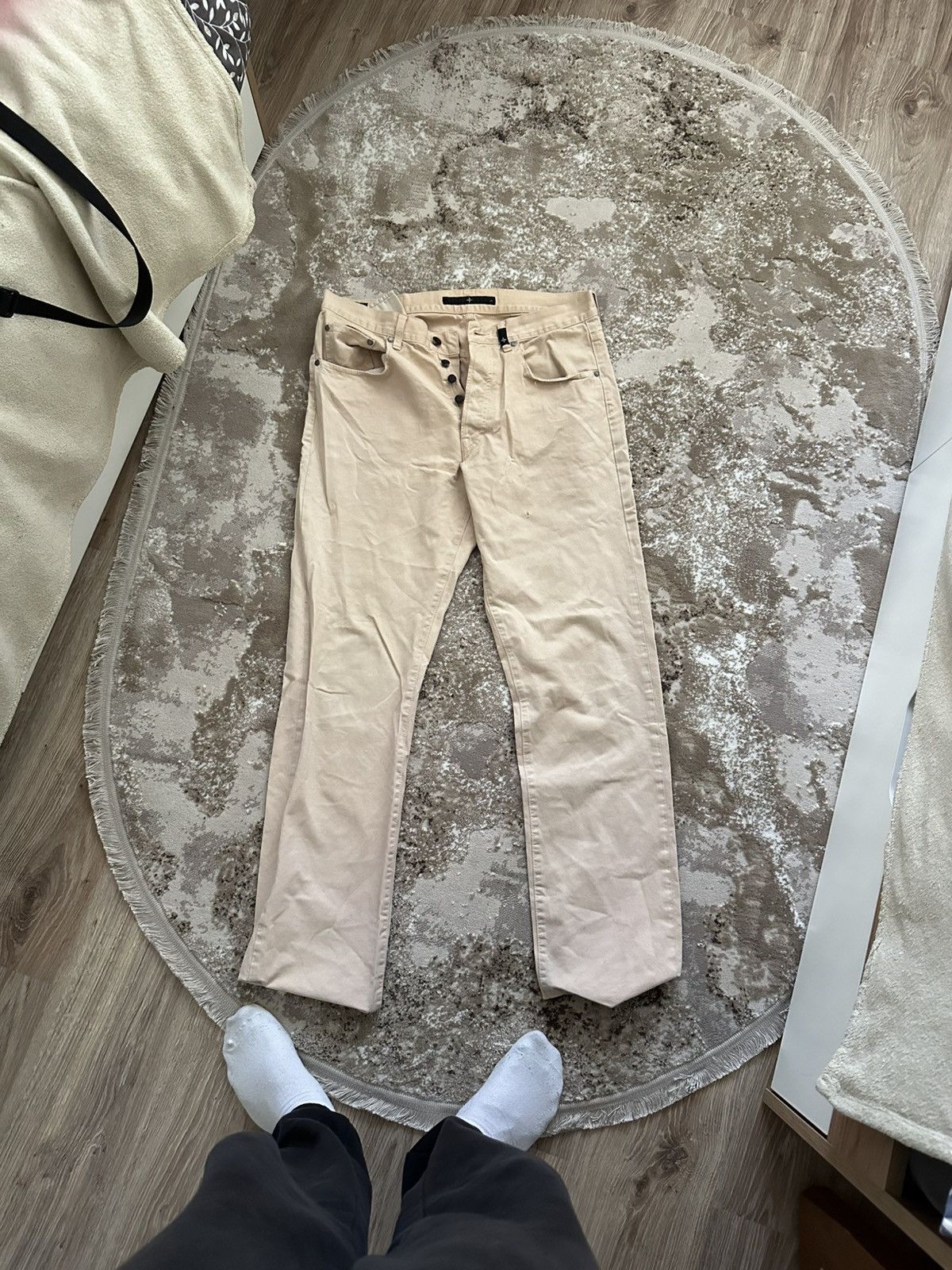 Stone Island × Vintage Stone island vintage pants Size US 36 / EU 52 - 1 Thumbnail
