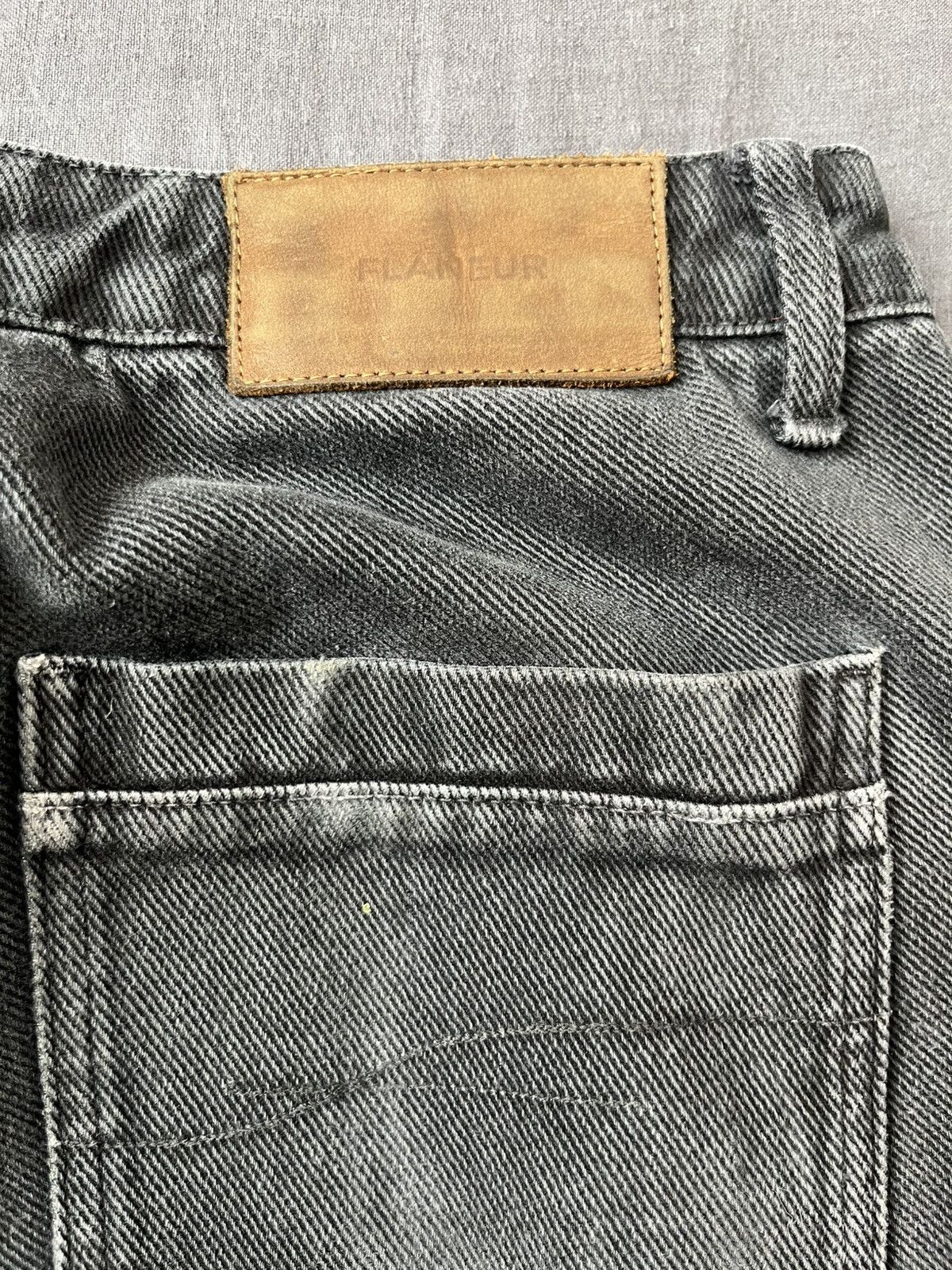 Other Flâneur Black Carpenter Straight Jeans Size US 32 / EU 48 - 8 Thumbnail