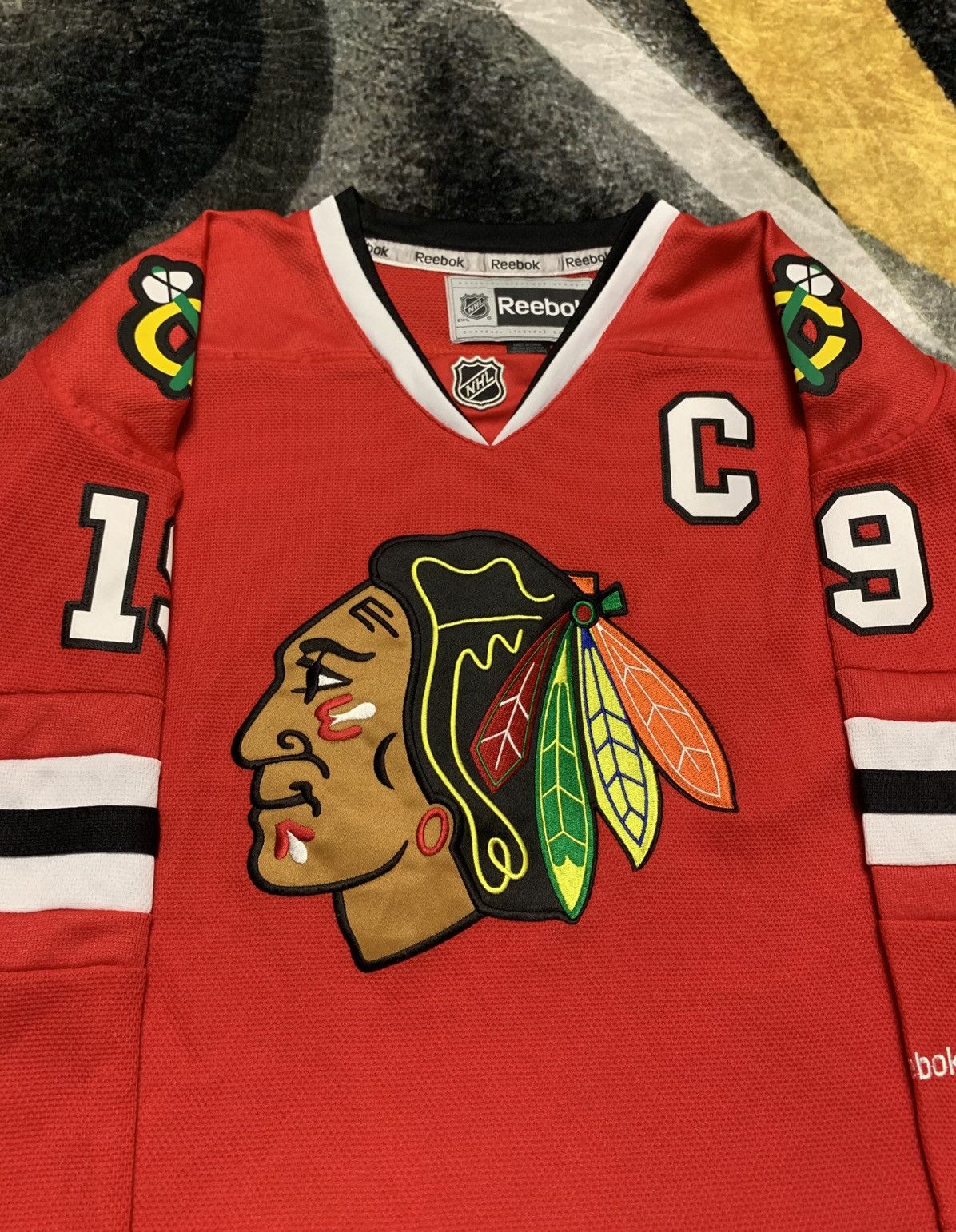 NHL Chicago Blackhawks Jersey Hockey NHL Toews Size ONE SIZE - 2 Thumbnail