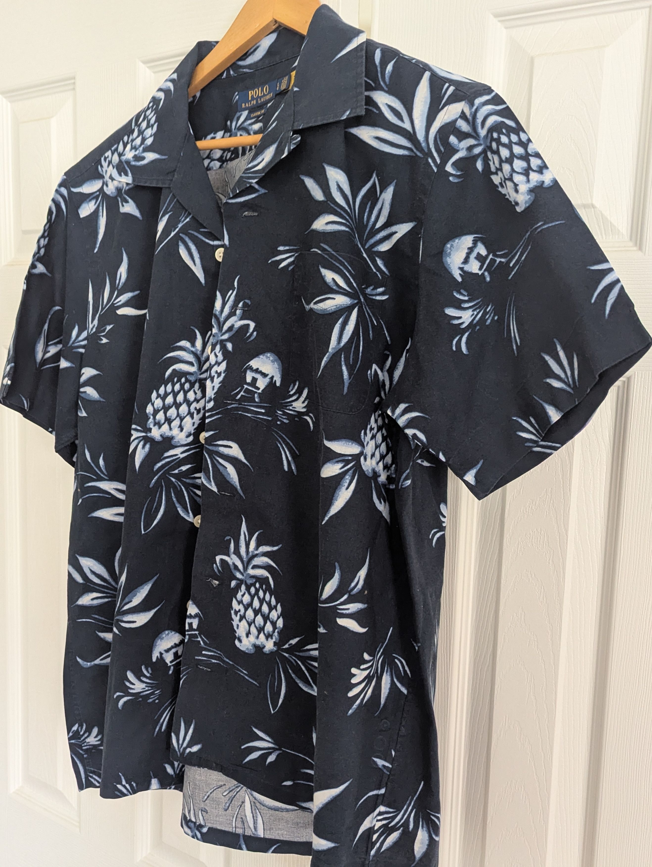 Polo Ralph Lauren Hawaiian style Short Sleeve Shirt Size US L / EU 52-54 / 3 - 1 Thumbnail