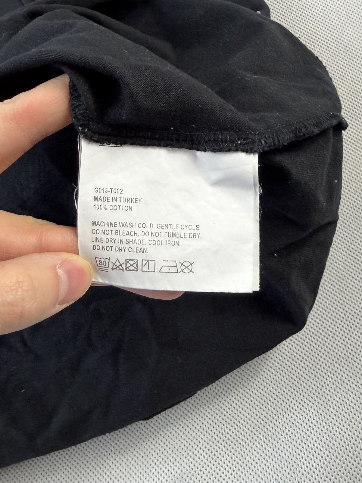 Gosha Rubchinskiy Gosha Rubchinskiy Flag T-shirt Black Size US XL / EU 56 / 4 - 7 Thumbnail