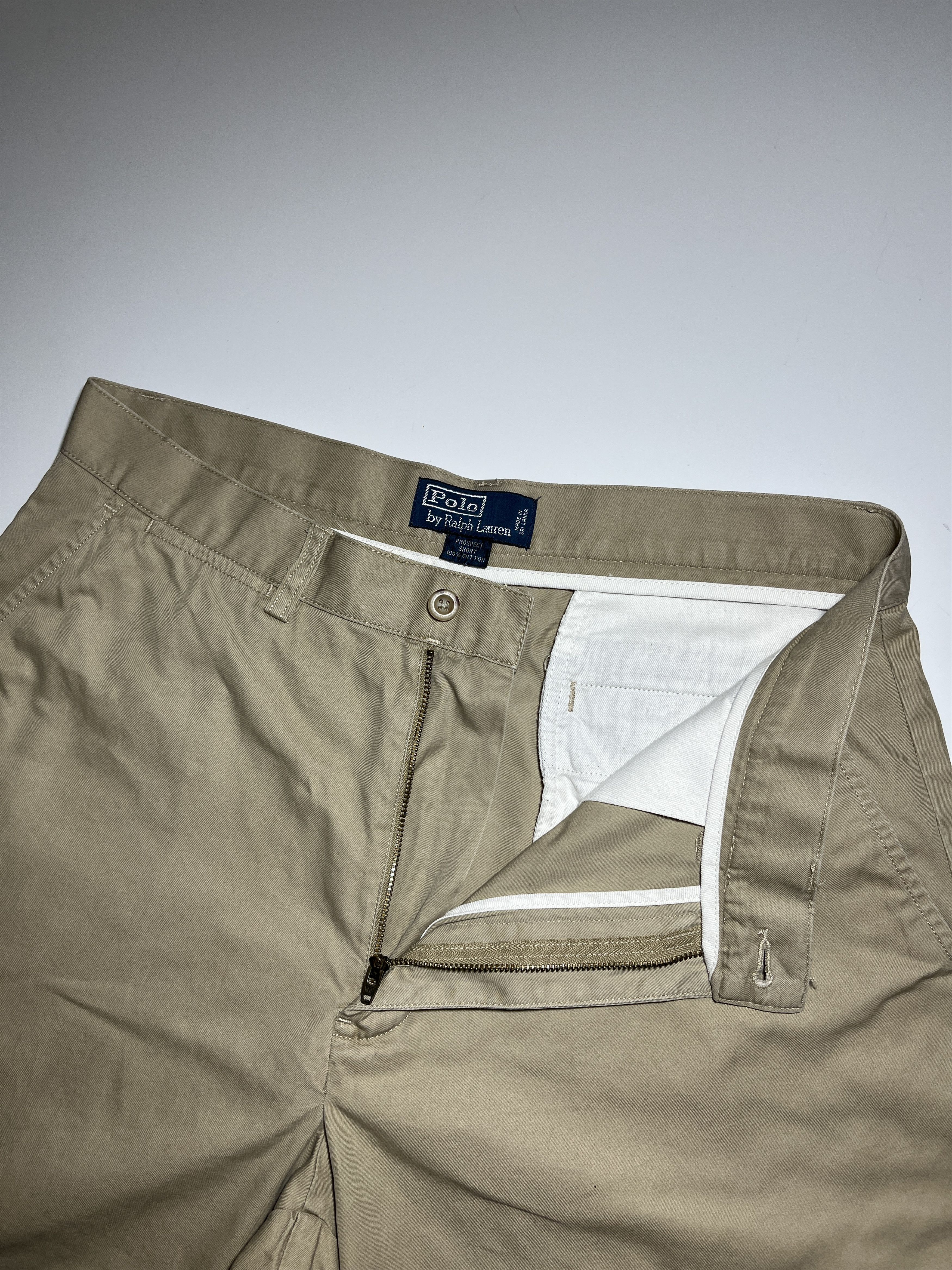 Polo Ralph Lauren × Vintage Vintage Polo Ralph Lauren Beige Prospect Shorts Size 32 Size US 32 / EU 48 - 4 Thumbnail