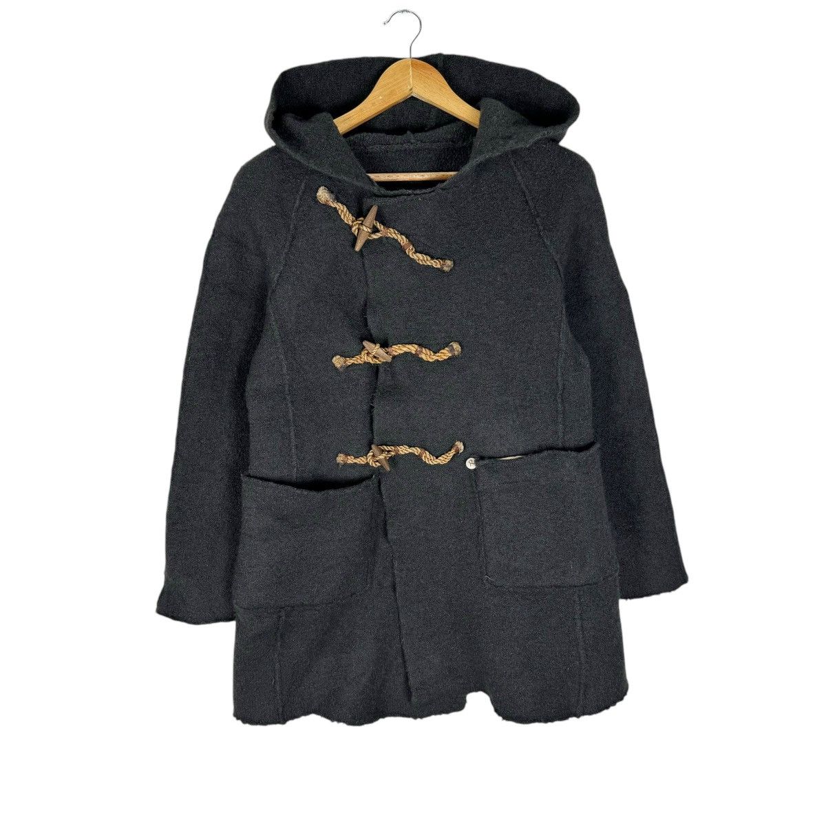 45rpm 🌟45RRM HOODIE WOOL DUFFLE JACKET Size S / US 4 / IT 40 - 3 Thumbnail
