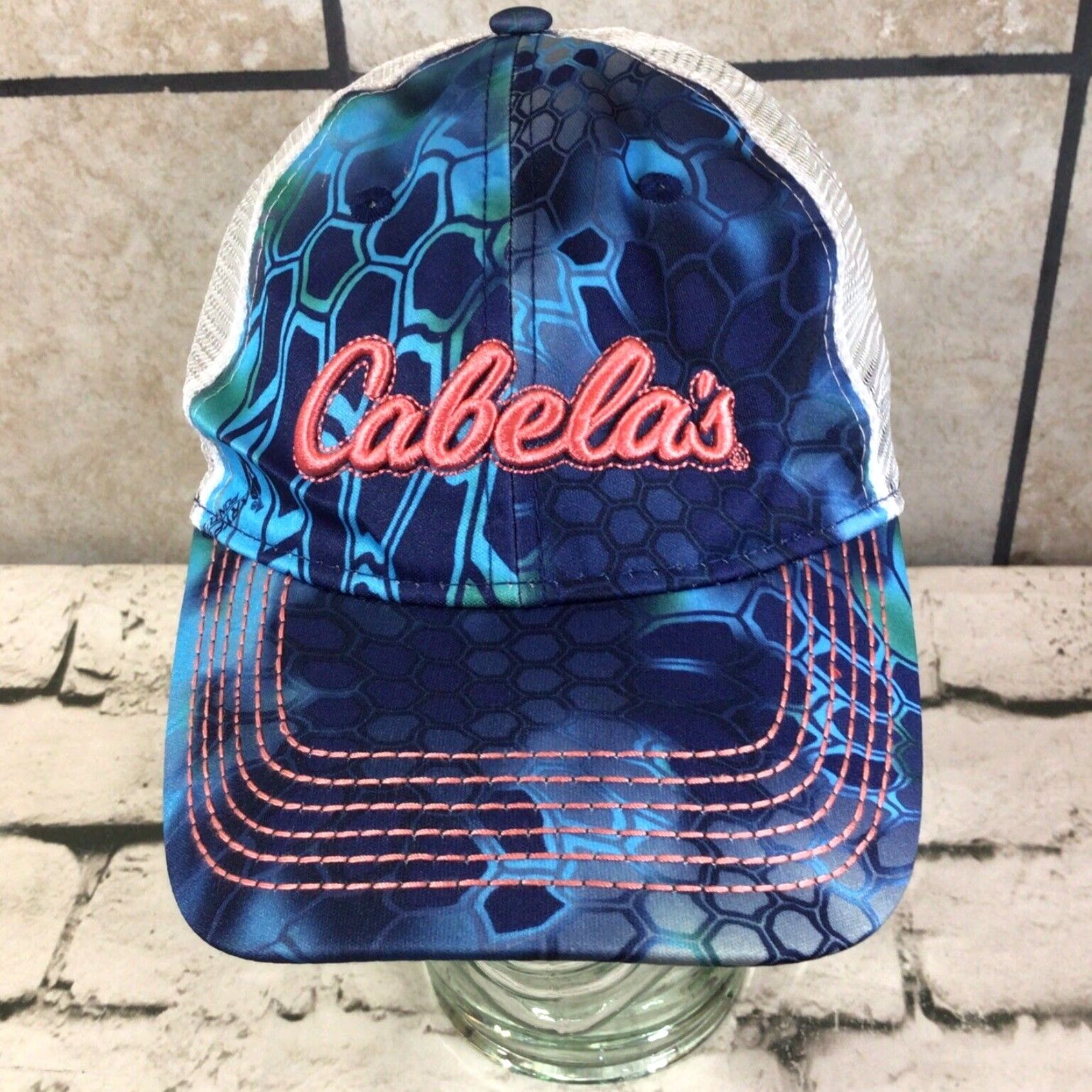 Vintage Womens Oversized Turtle Shell Adjustable Ball Cap by Cabelas ...
