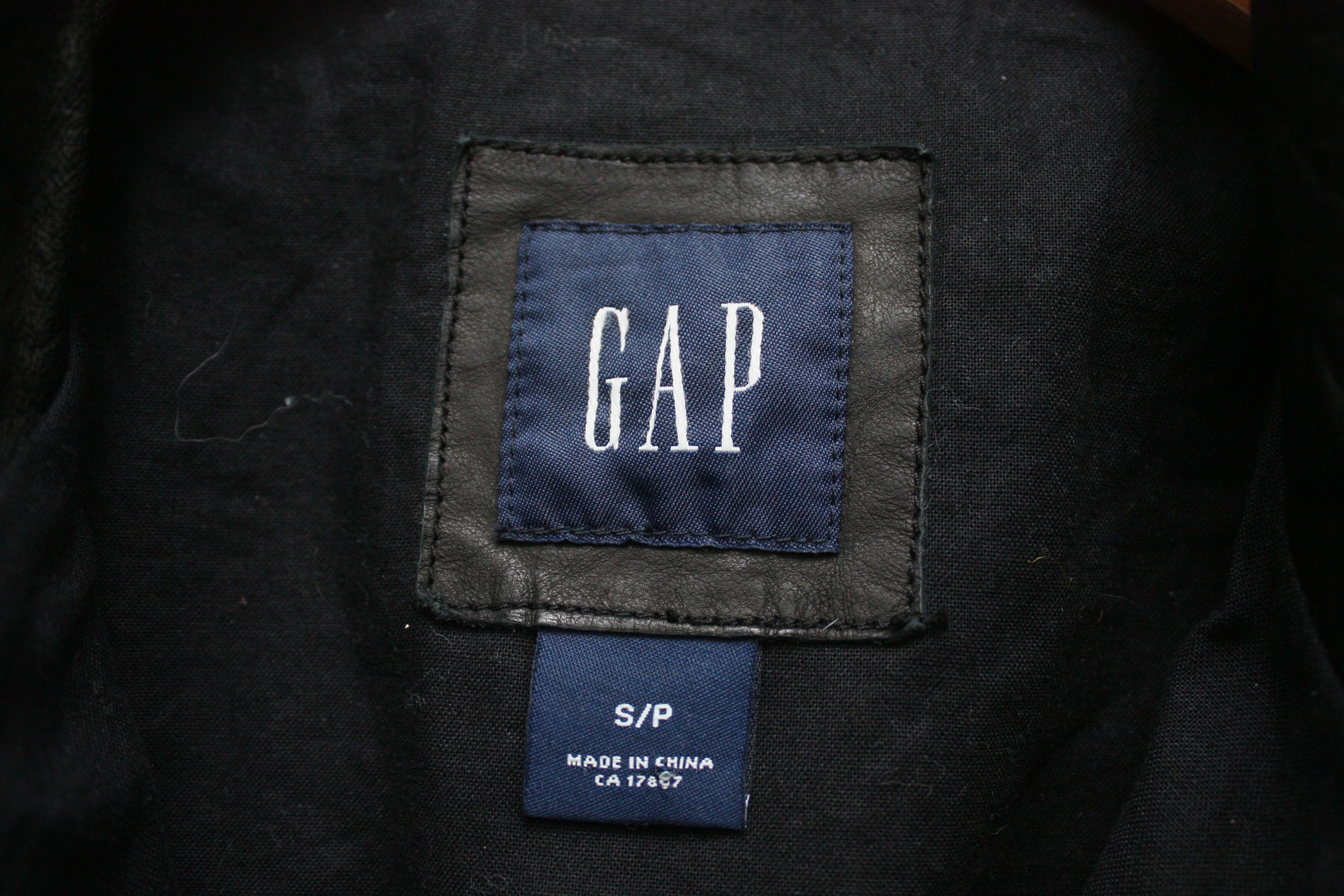 Gap Gap Vintage Leather Vest Small Size US S / EU 44-46 / 1 - 4 Thumbnail