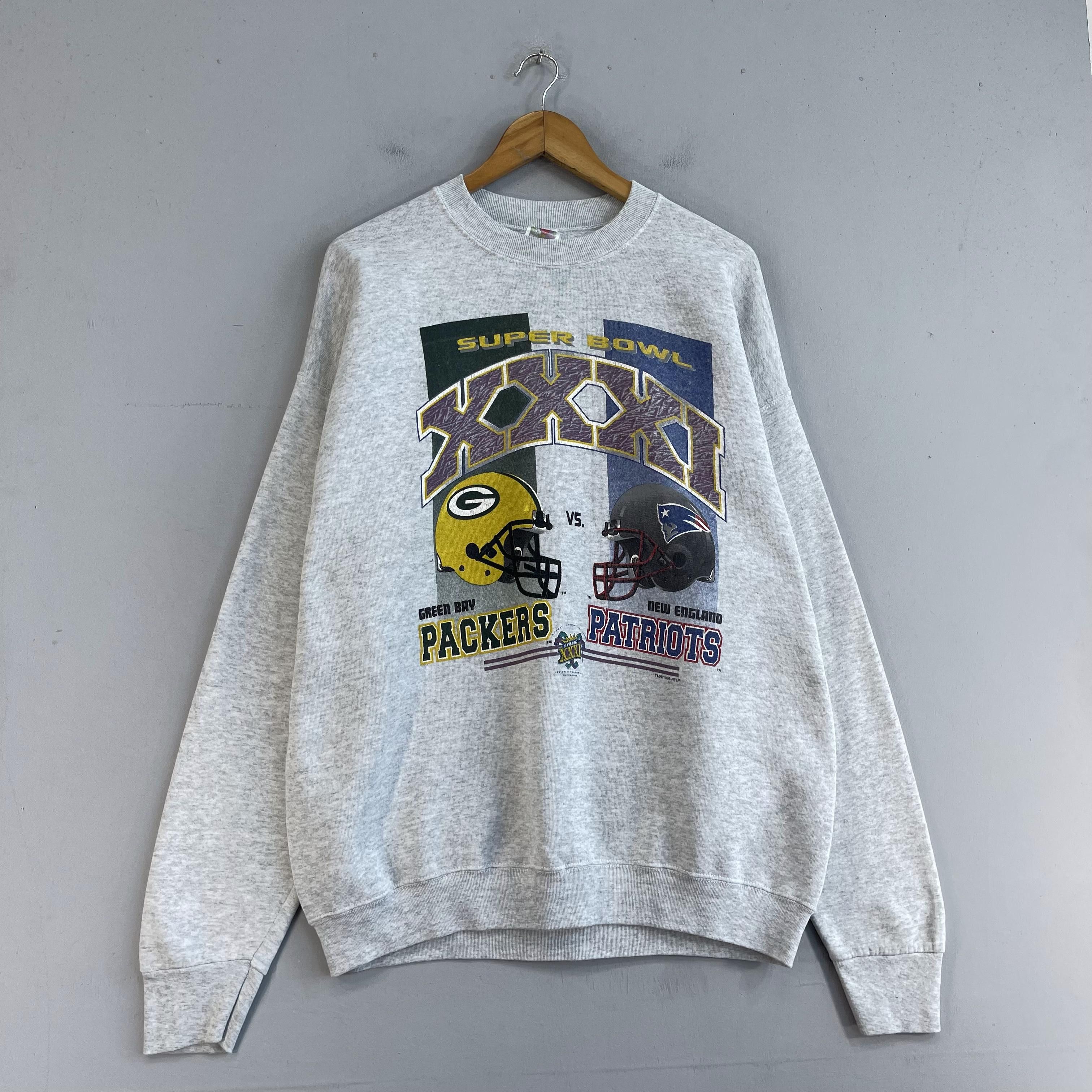 NFL × Vintage Vintage SUPER BOWL XXXI Championship Printed Nfl Sweatshirt Size US XL / EU 56 / 4 - 4 Thumbnail