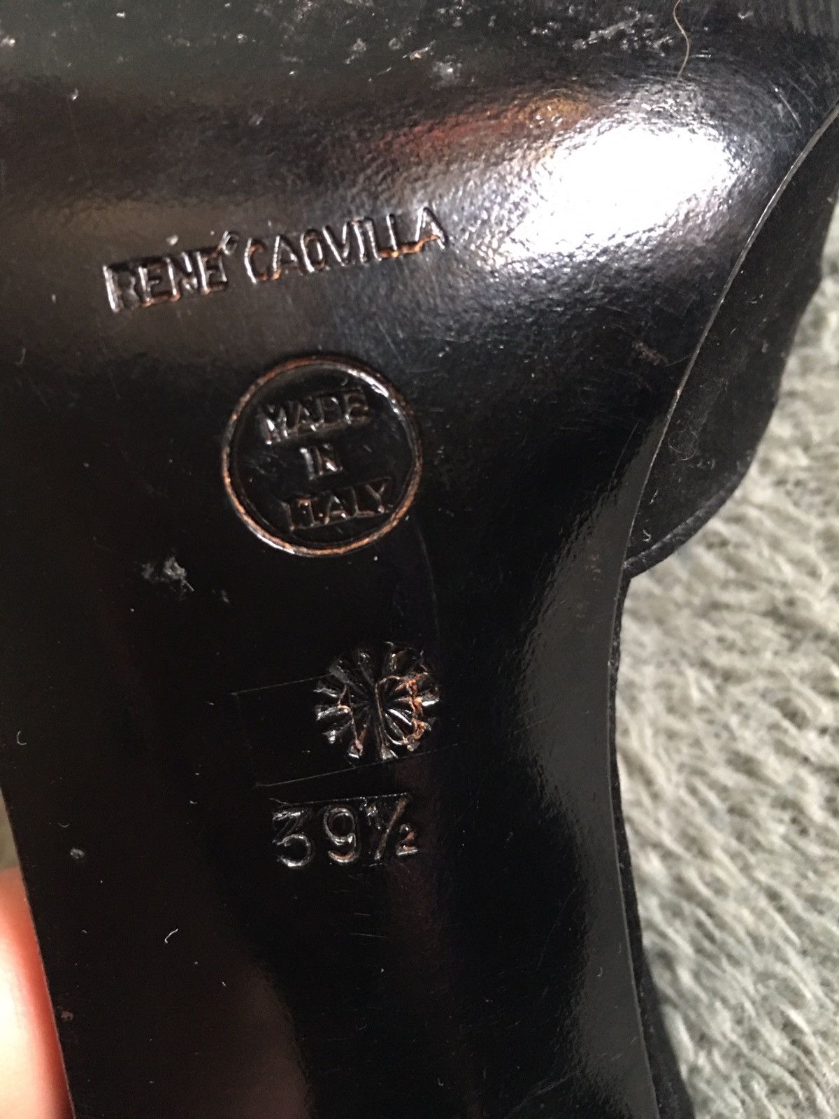 Rene Caovilla Rene Caovilla Jeweled Vintage Satin Slingback Heels EU 39.5 Size US 9.5 / IT 39.5 - 12 Thumbnail