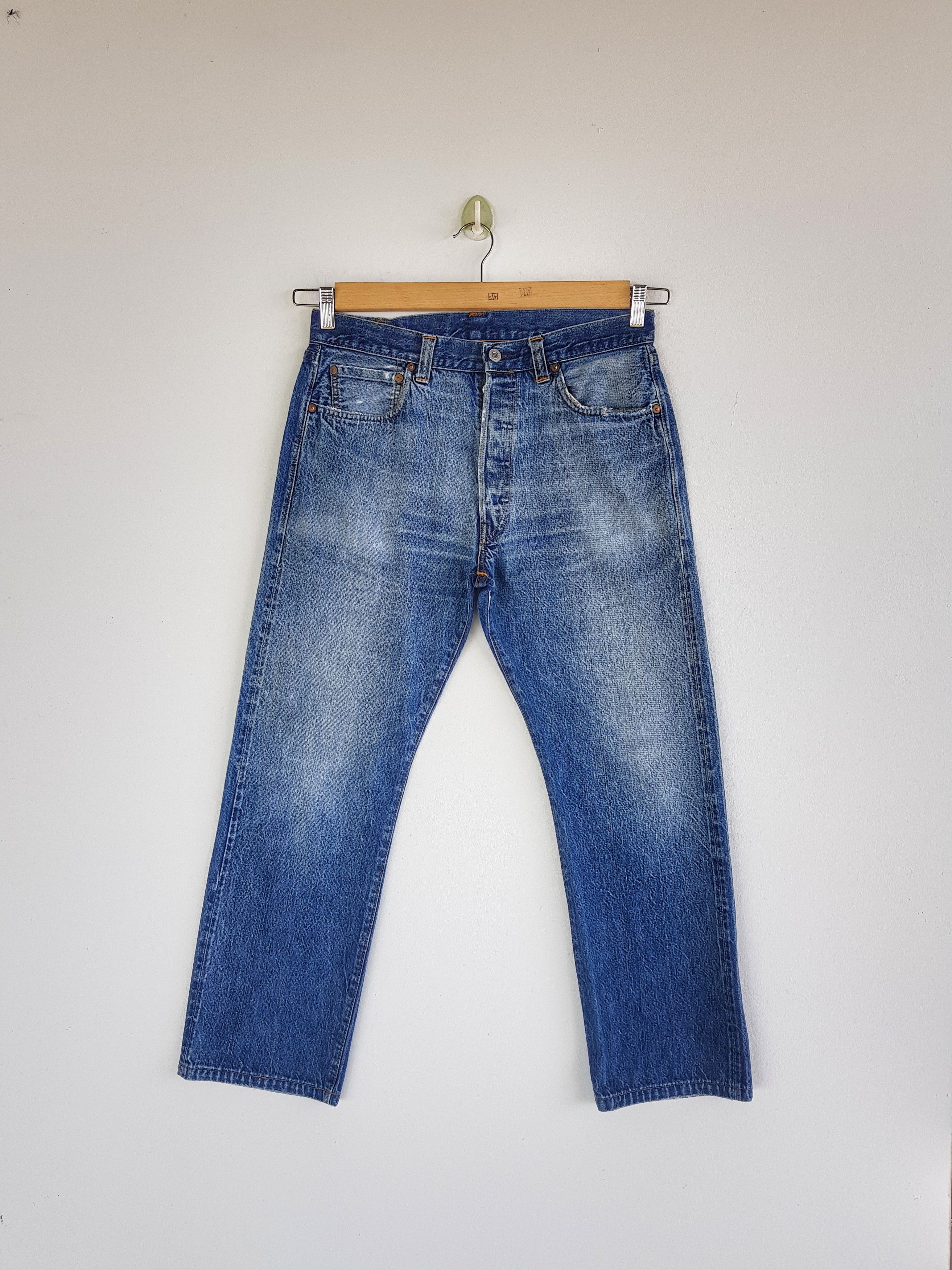 Vintage Vintage Levis 501 Big E Selvedge Jeans Levis 501 Denim | Grailed