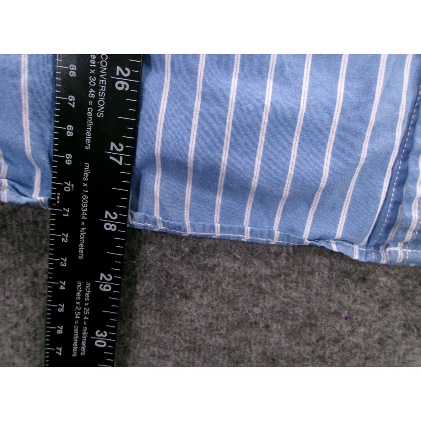 American Eagle Outfitters VINTAGE American Eagle Outfitters Shirt Mens Medium Blue Striped Athletic Fit Office Casual Work Size US M / EU 48-50 / 2 - 6 Thumbnail