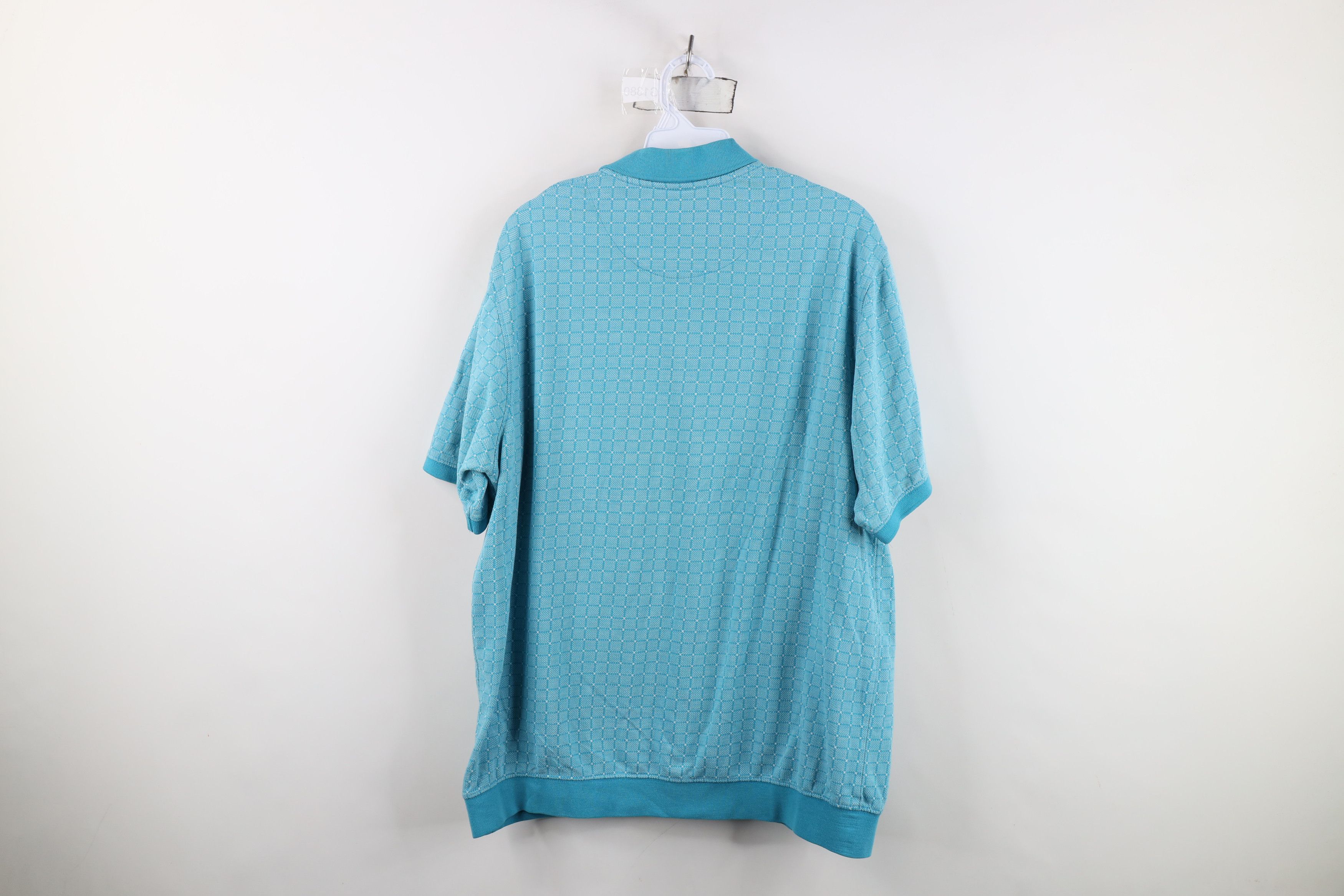 Vintage Vintage 90s Streetwear Checkered Pullover Polo Shirt Size US XL / EU 56 / 4 - 11 Thumbnail