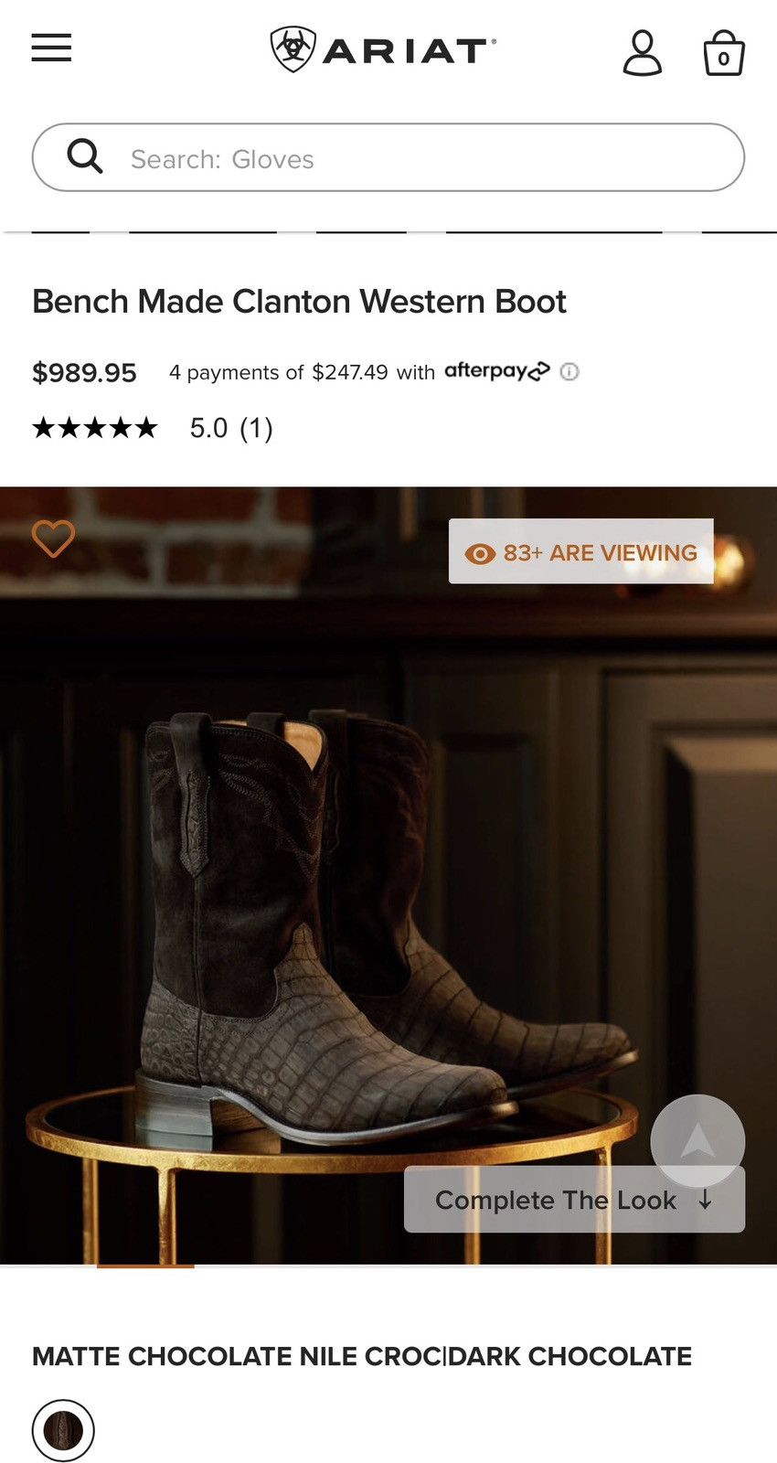 Ariat Ariat Bench Made Clanton Western Boot Size US 10.5 / EU 43-44 - 7 Thumbnail