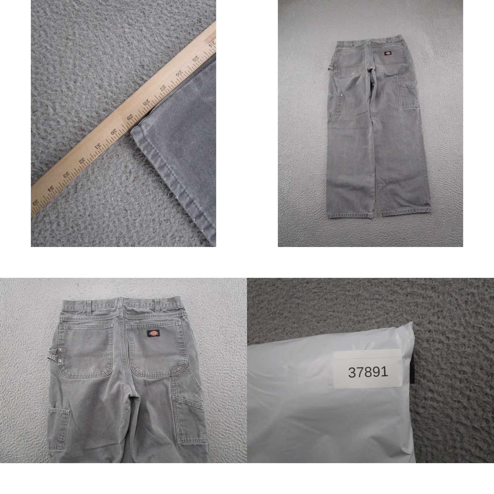 Dickies VTG Dickies Men’s Work Pants Size 32x30 Gray Cargo Pants Grunge 874 Casual Mens Size US 32 / EU 48 - 9 Thumbnail
