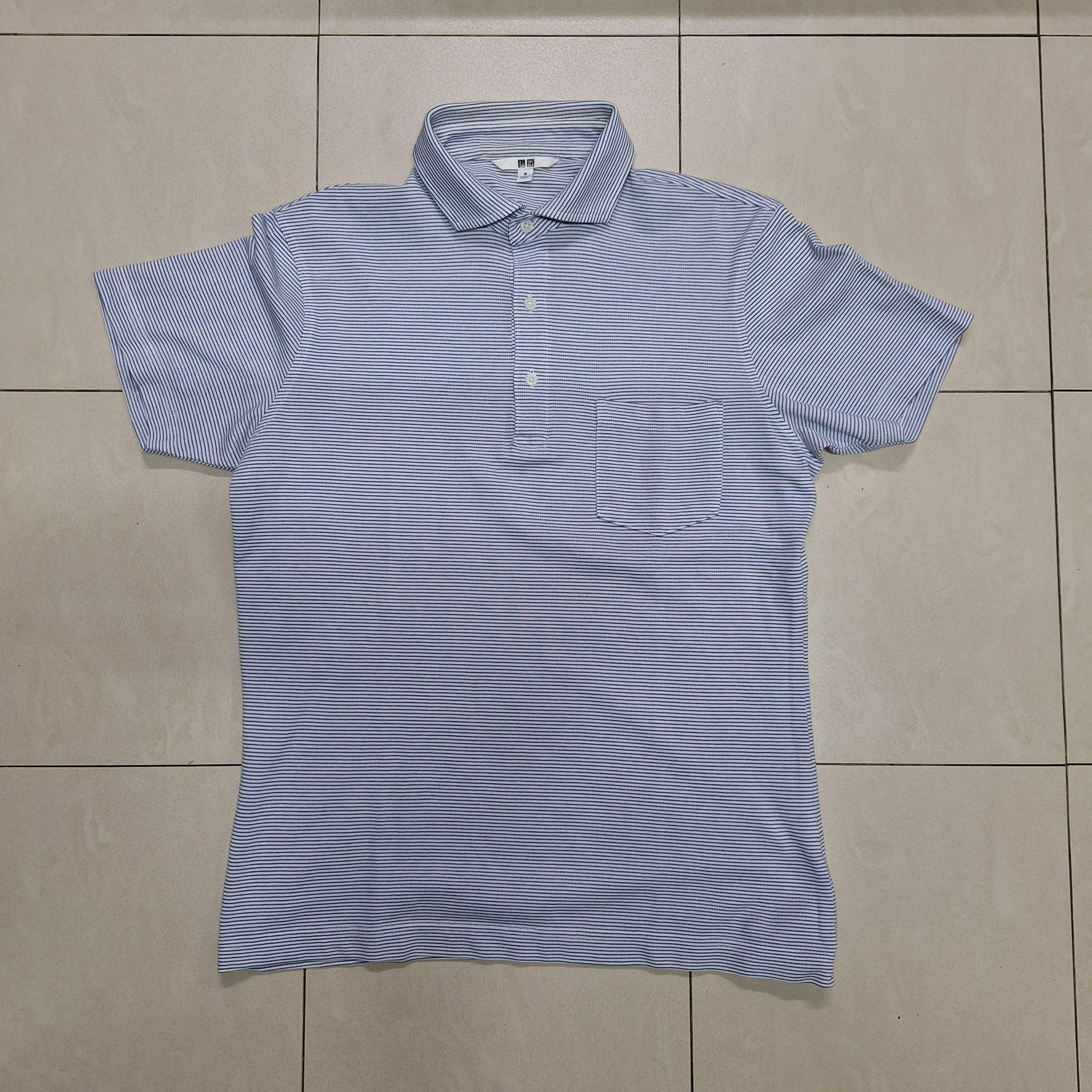 Uniqlo Uniqlo Striped Polo Shirt Size US S / EU 44-46 / 1 - 1 Thumbnail