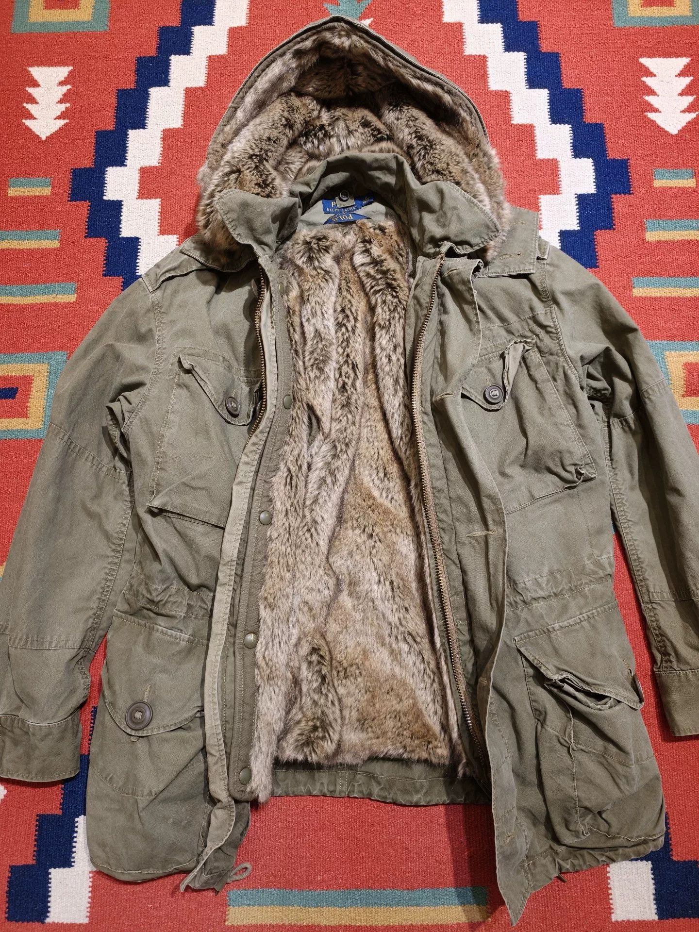 RRL Ralph Lauren Heavy Military Mountain Jacket Size US M / EU 48-50 / 2 - 1 Thumbnail