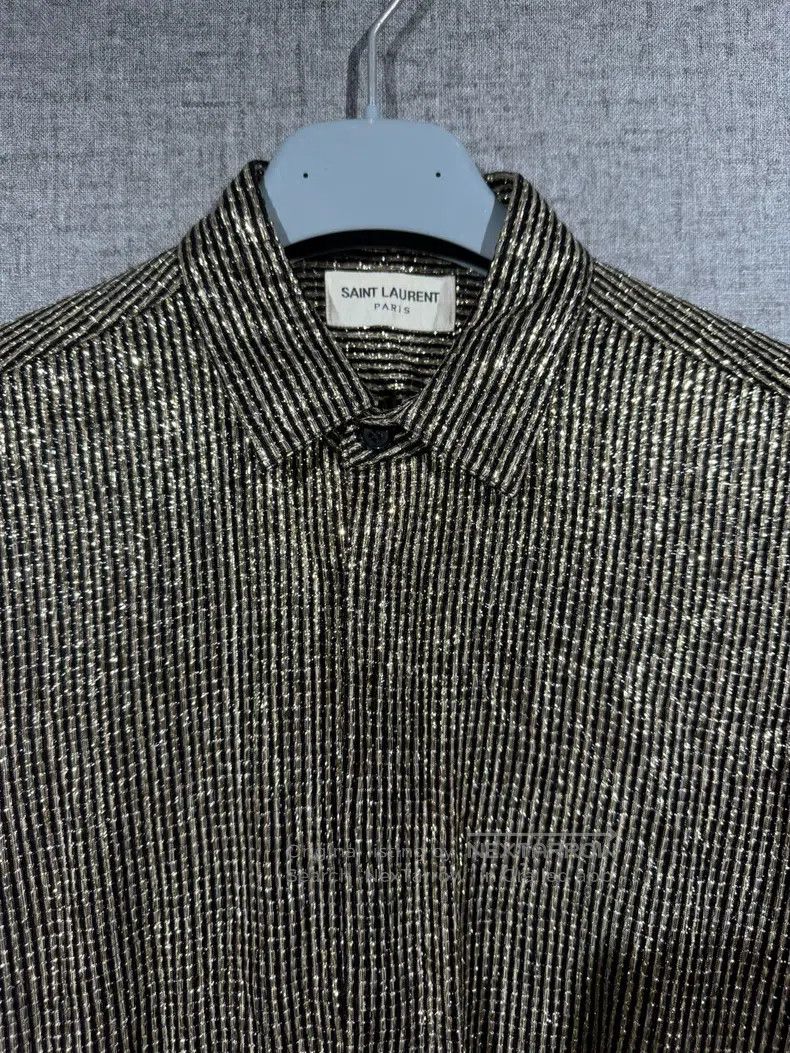 Saint Laurent Paris Saint Laurent Paris size 36 Gold Shirt Size S / US 4 / IT 40 - 2 Thumbnail