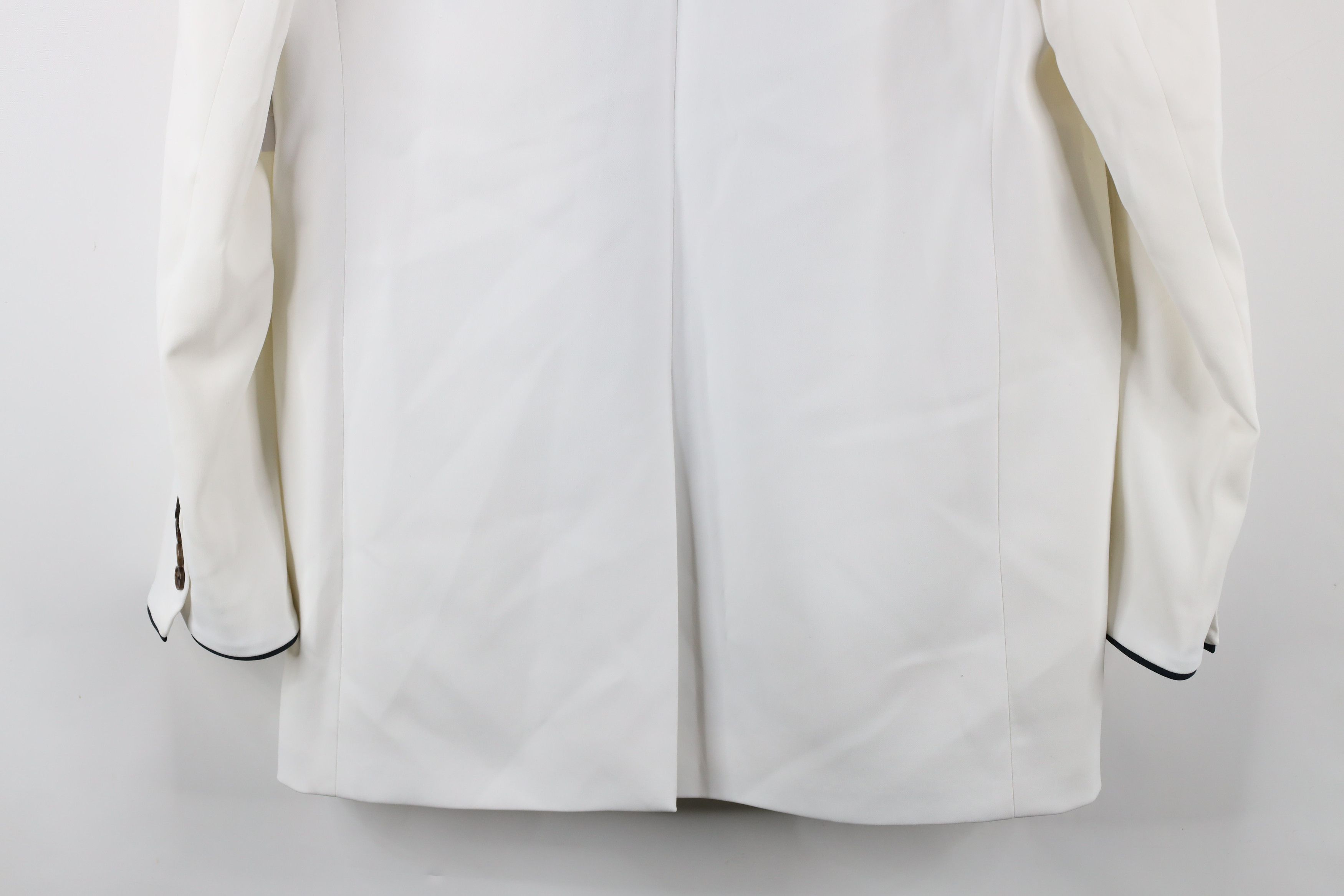 Equipment × Vintage New Equipment Femme Depuis One Button Blazer Jacket White Size XL / US 12-14 / IT 48-50 - 16 Thumbnail