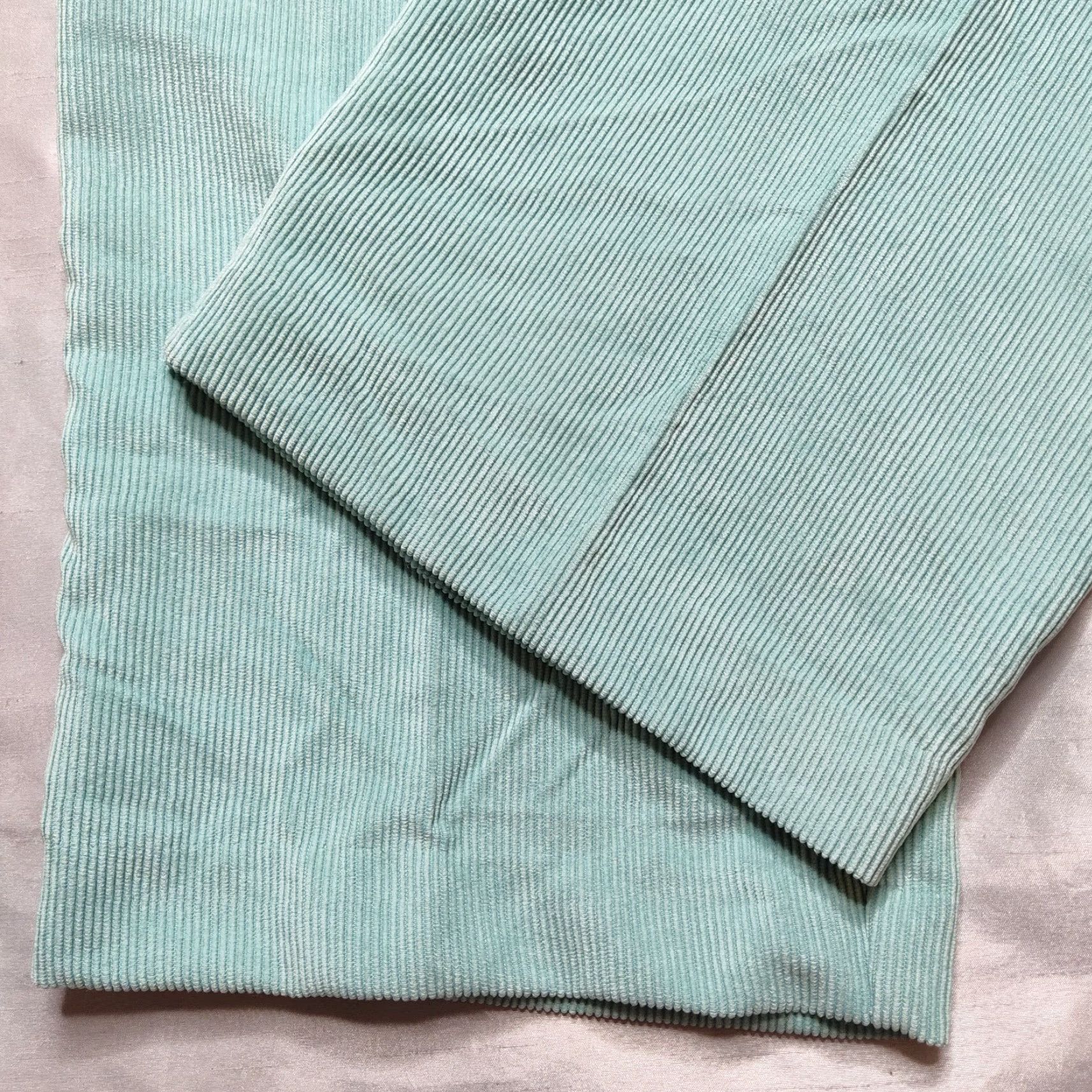 Vintage Alfred Dunner St Moritz Women Plus 16W Seafoam Corduroy Pants NEW Pull On Size 38" / US 16 / IT 52 - 5 Thumbnail