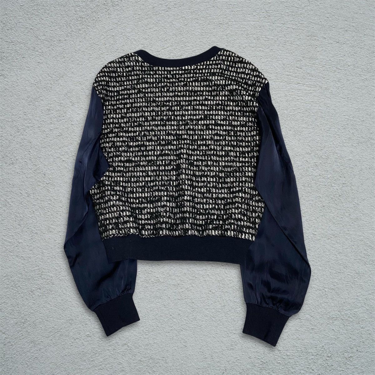 Yohji Yamamoto YOHJI YAMAMOTO Y’s KNITTED HYBRID TOPS Size XXS / US 00 / IT 34 - 6 Thumbnail