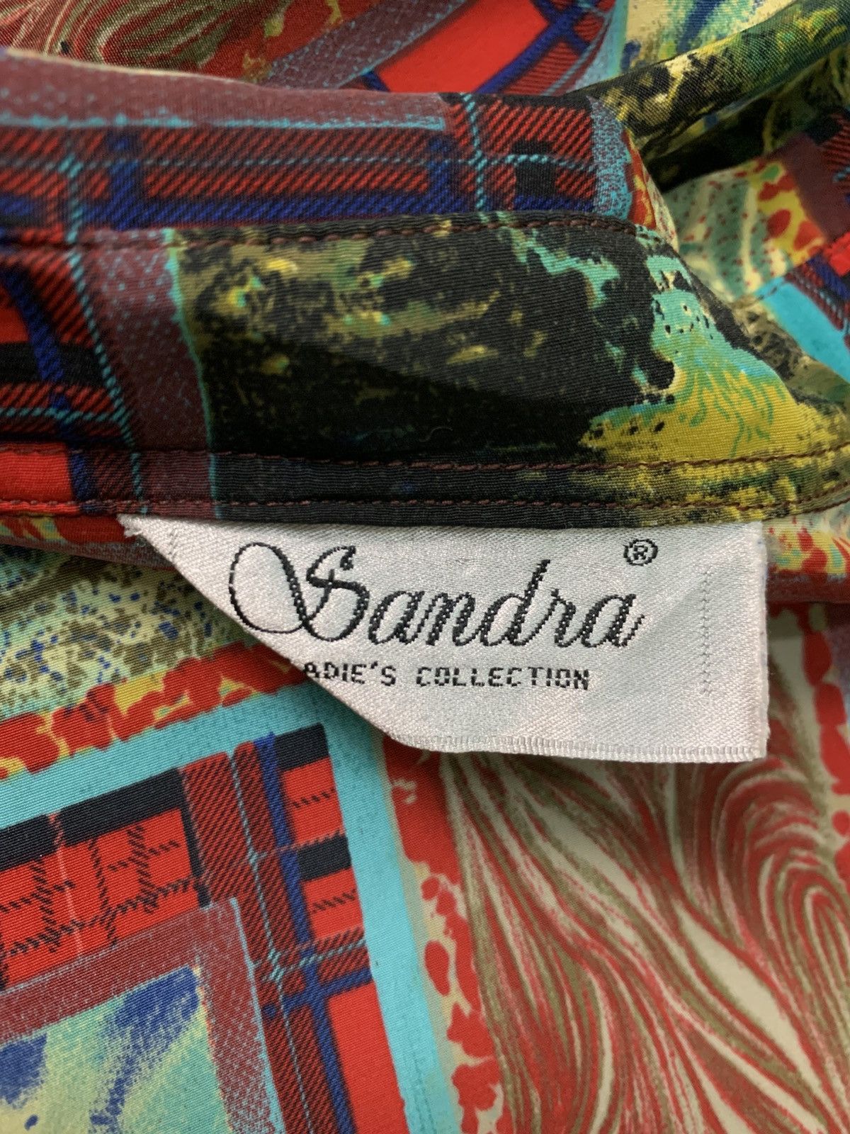 Sendra Rare Design Vintage Sandra Long Sleeve Blouse Size M / US 6-8 / IT 42-44 - 4 Thumbnail