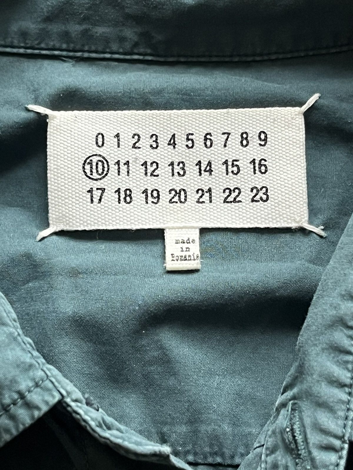 Maison Margiela Margiela SS14 green forest shirt Size US M / EU 48-50 / 2 - 2 Thumbnail