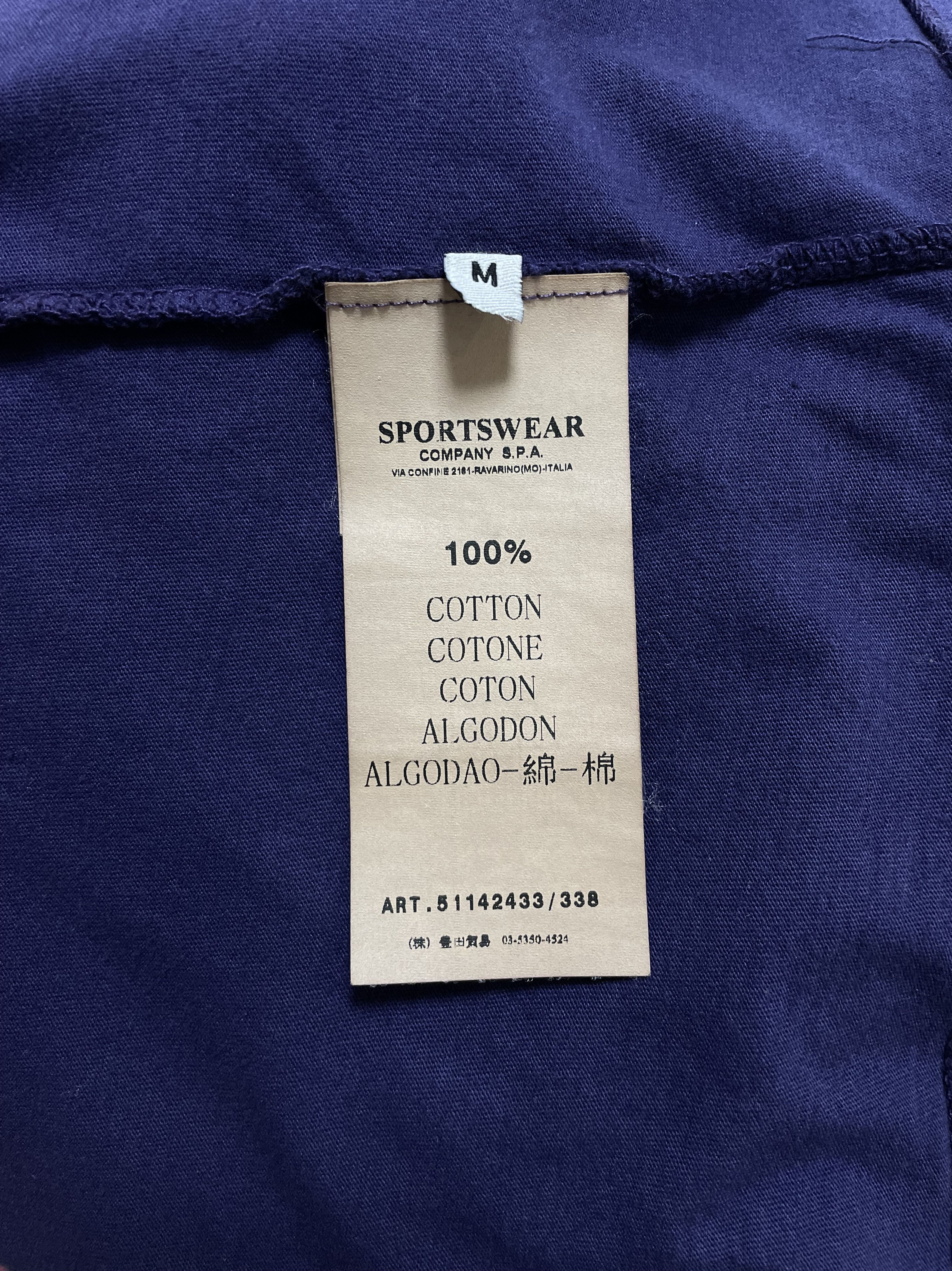 Stone Island STONE ISLAND Denims T-Shirt Tee Big Logo Vintage Streetwear Size US M / EU 48-50 / 2 - 8 Thumbnail
