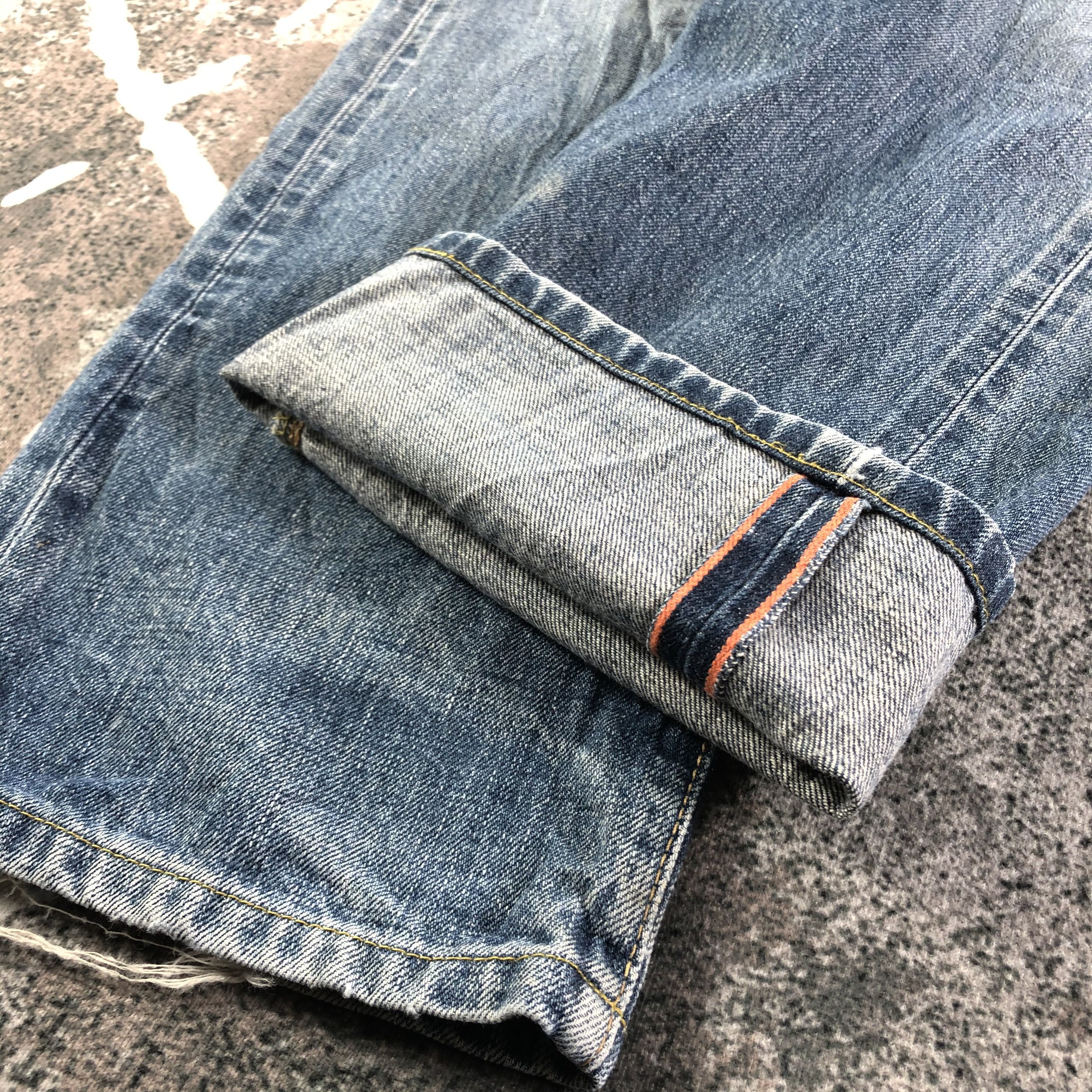 Edwin Vintage Edwin Selvedge Jeans Redline Denim Size US 32 / EU 48 - 7 Thumbnail