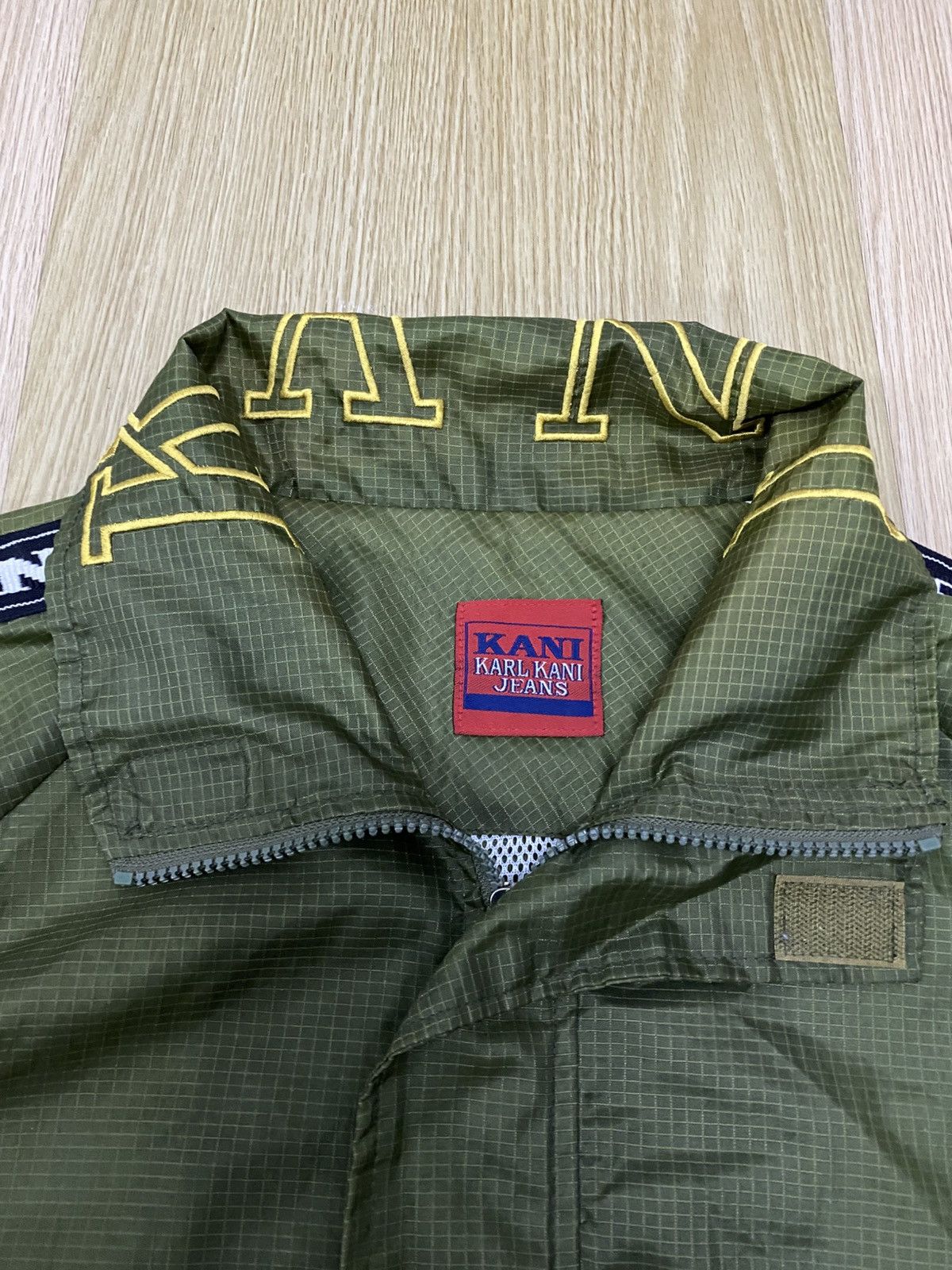 Karl Kani Karl Kani big logo light jacket Size US XL / EU 56 / 4 - 6 Thumbnail