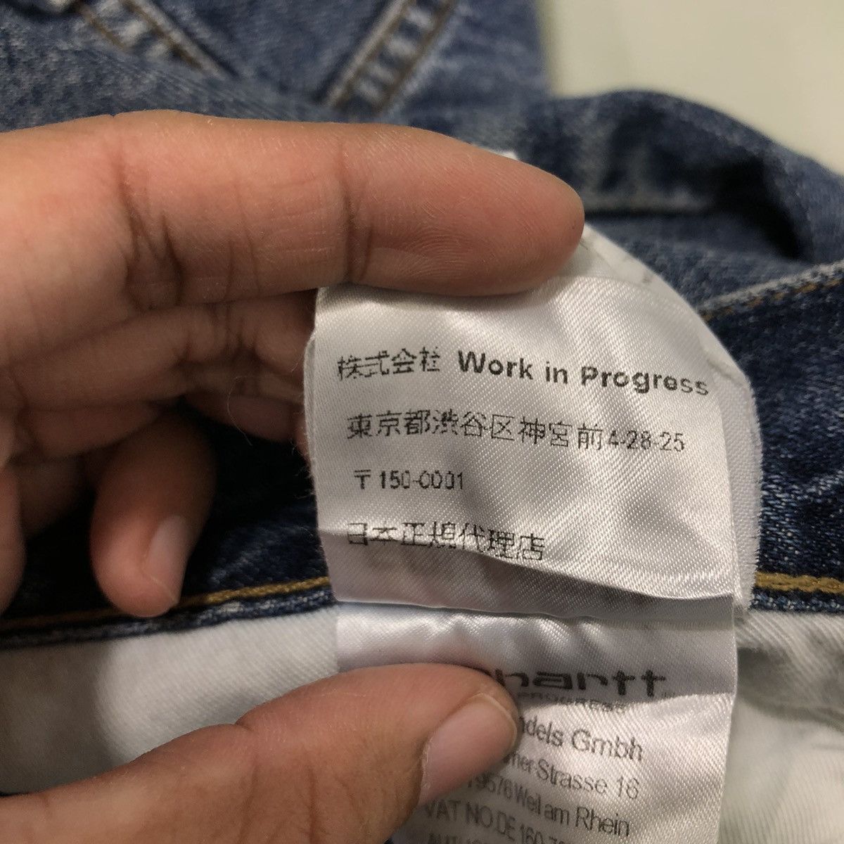 Carhartt 🔥True Vintage Distressed Denim Jeans Workers Carhartt WIP Size US 35 - 23 Thumbnail