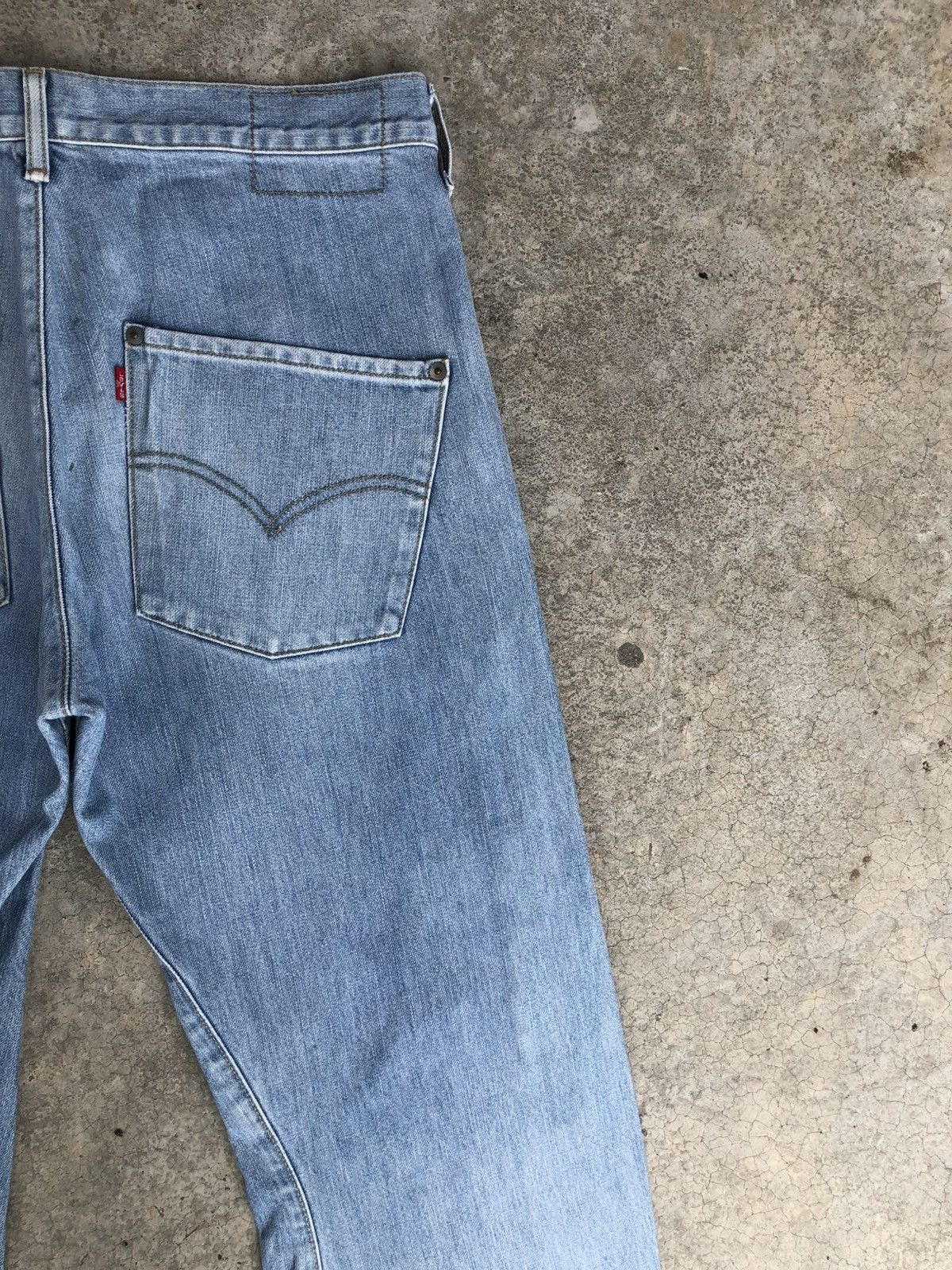 Levi's Levis Engineered Jeans Distressed Denim Size US 32 / EU 48 - 10 Thumbnail