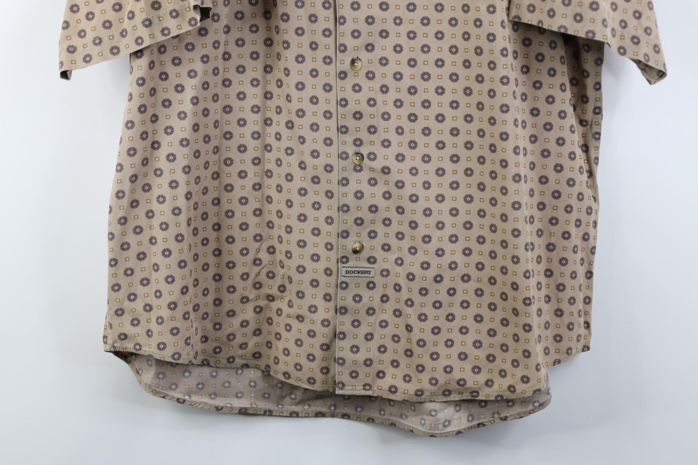 Vintage Vintage 90s Streetwear Baggy Fit Collared Button Shirt Size US M / EU 48-50 / 2 - 3 Thumbnail