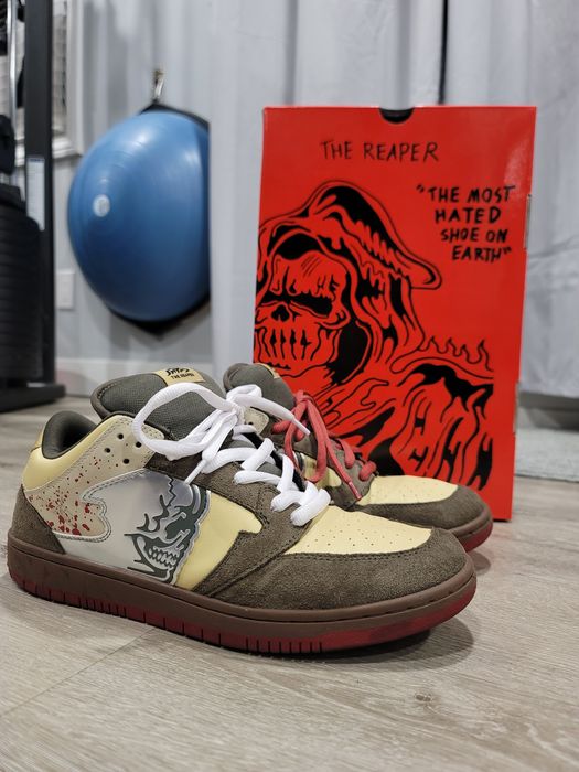 Warren Lotas Warren Lotas Chainsaw Reaper Dunk Low | Grailed