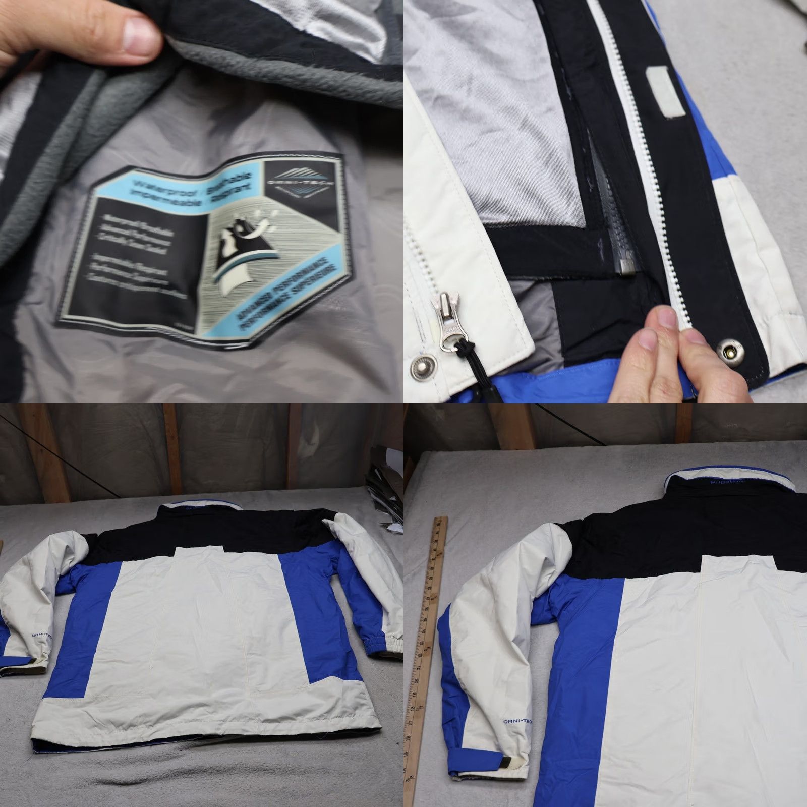 Vintage Columbia Jacket Mens Large White Mountain Parka Bugaboo Waterproof 3in1 Shell Size US L / EU 52-54 / 3 - 8 Thumbnail