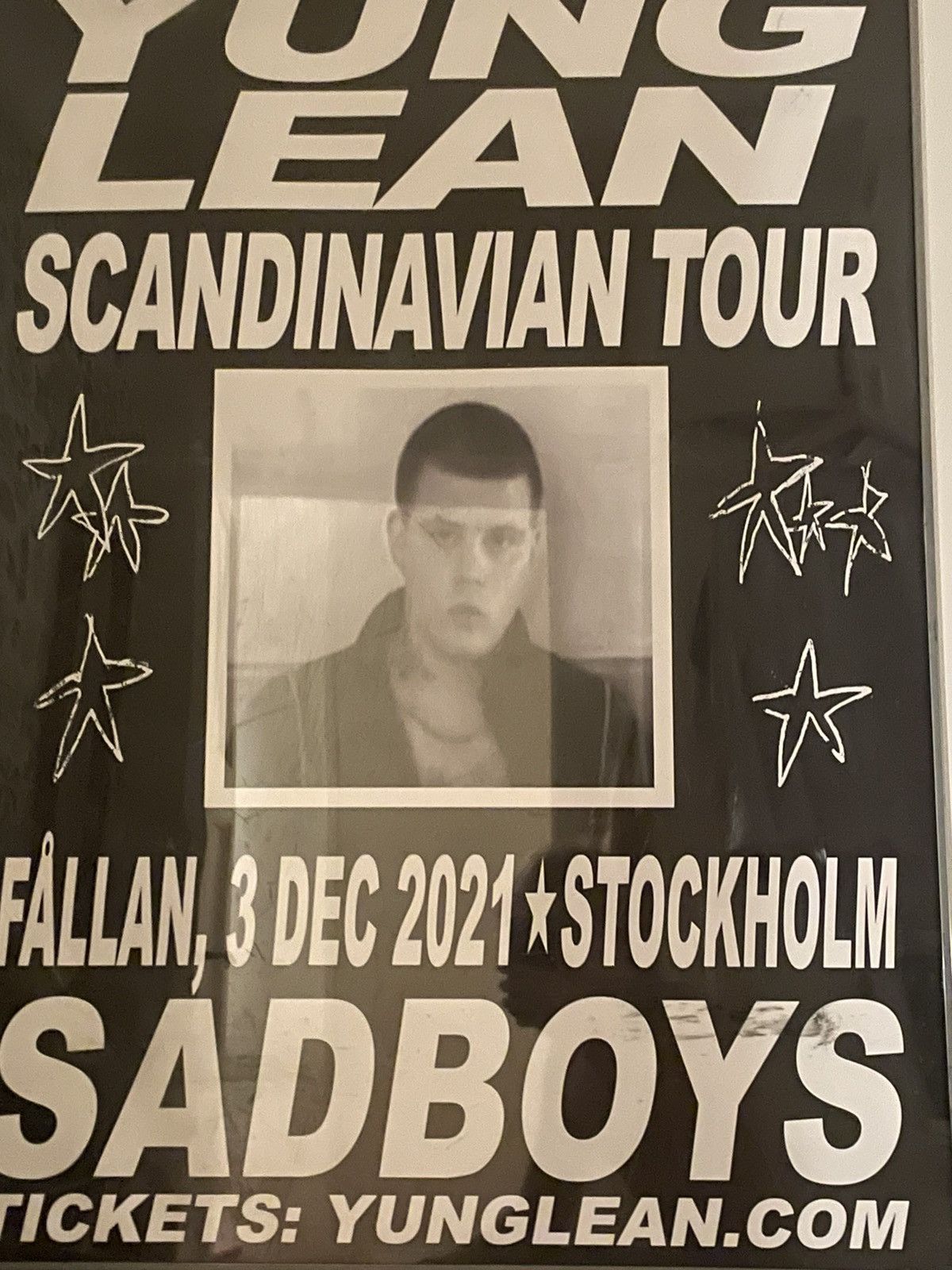 Drain Gang RARE YUNG LEAN POSTER Size ONE SIZE - 2 Thumbnail
