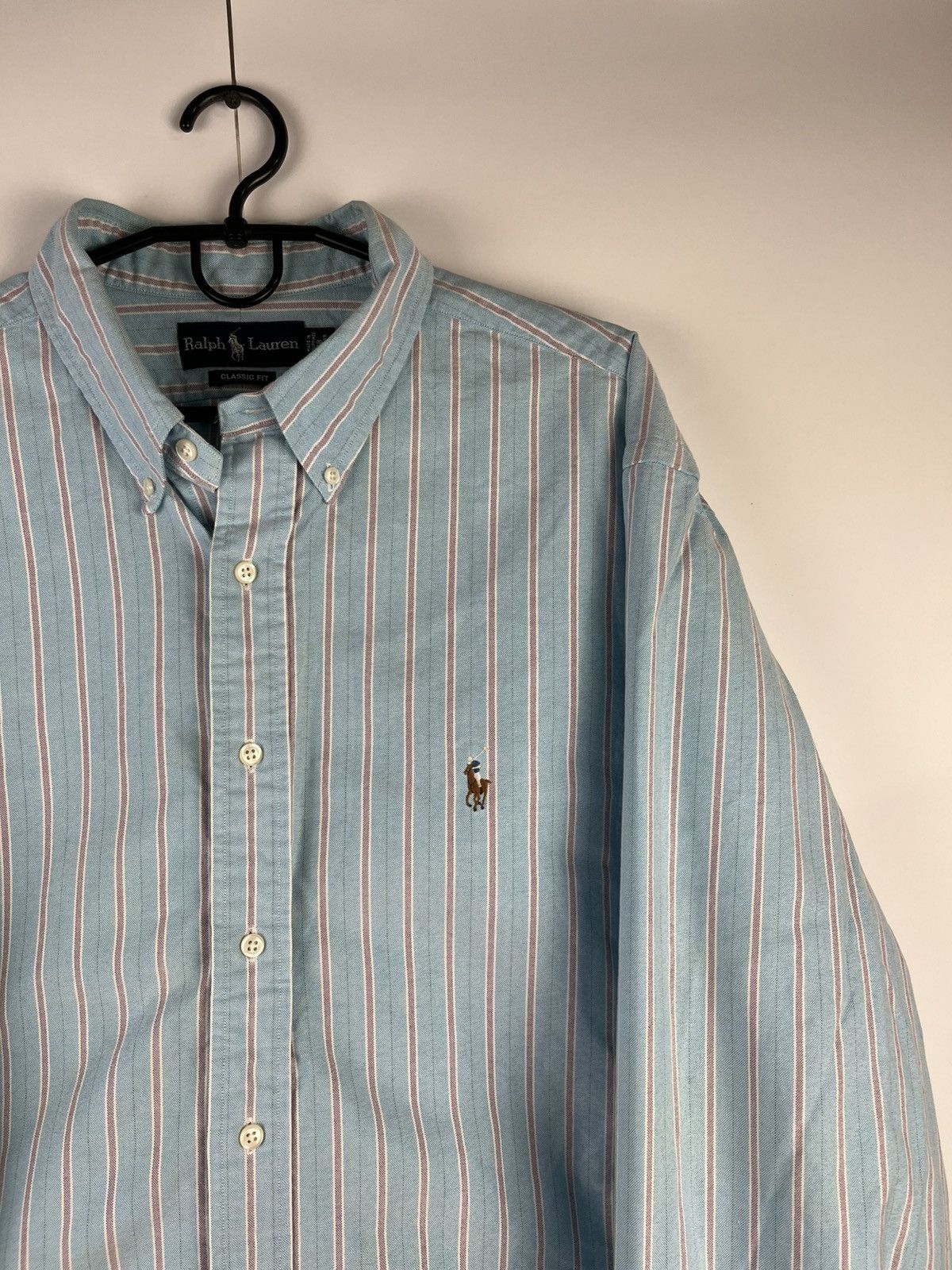Ralph Lauren Ralph Lauren Vintage Stripped Cotton Shirt Button Up Size US XXL / EU 58 / 5 - 3 Thumbnail