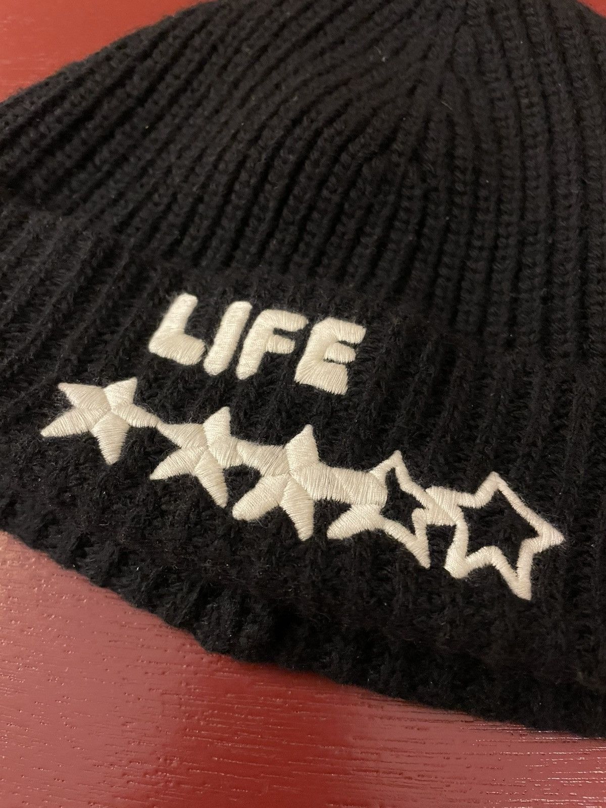 Celine FW21 Teen Knight Poem ‘LIFE’ Embroidered Beanie Size ONE SIZE - 2 Thumbnail