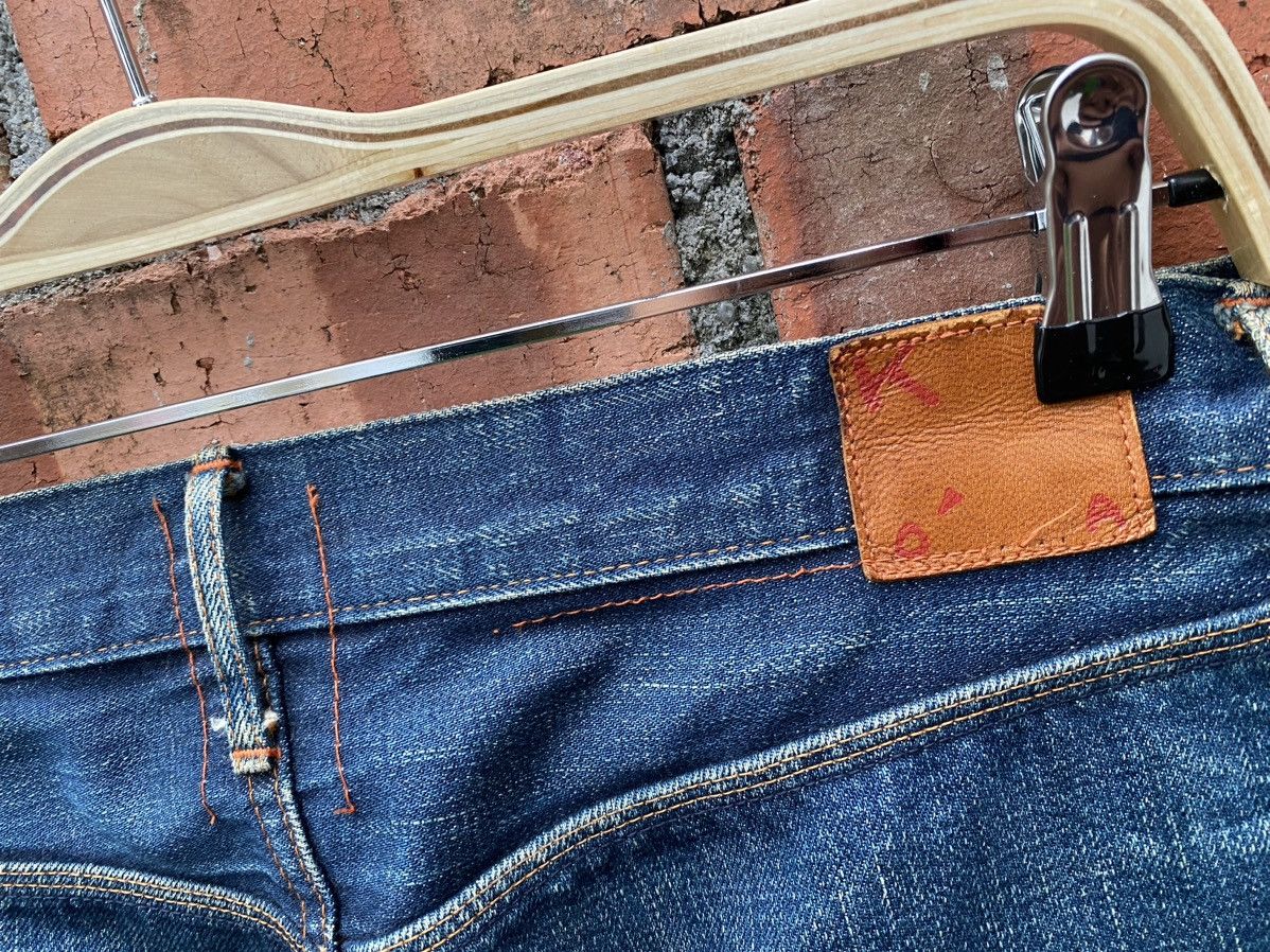 Japanese Brand × KURO × Vintage size 32x30 vintage KURO denime redline made in JAPAN Size US 32 / EU 48 - 5 Thumbnail