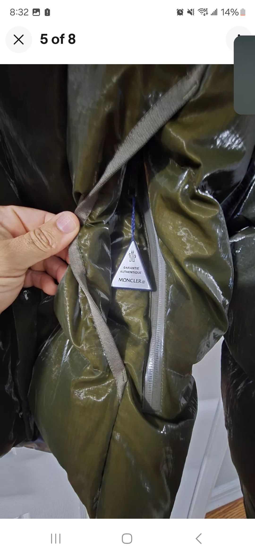 Moncler Moncler Verdon Jacket exclusive green color sz 3 Size US L / EU 52-54 / 3 - 5 Thumbnail