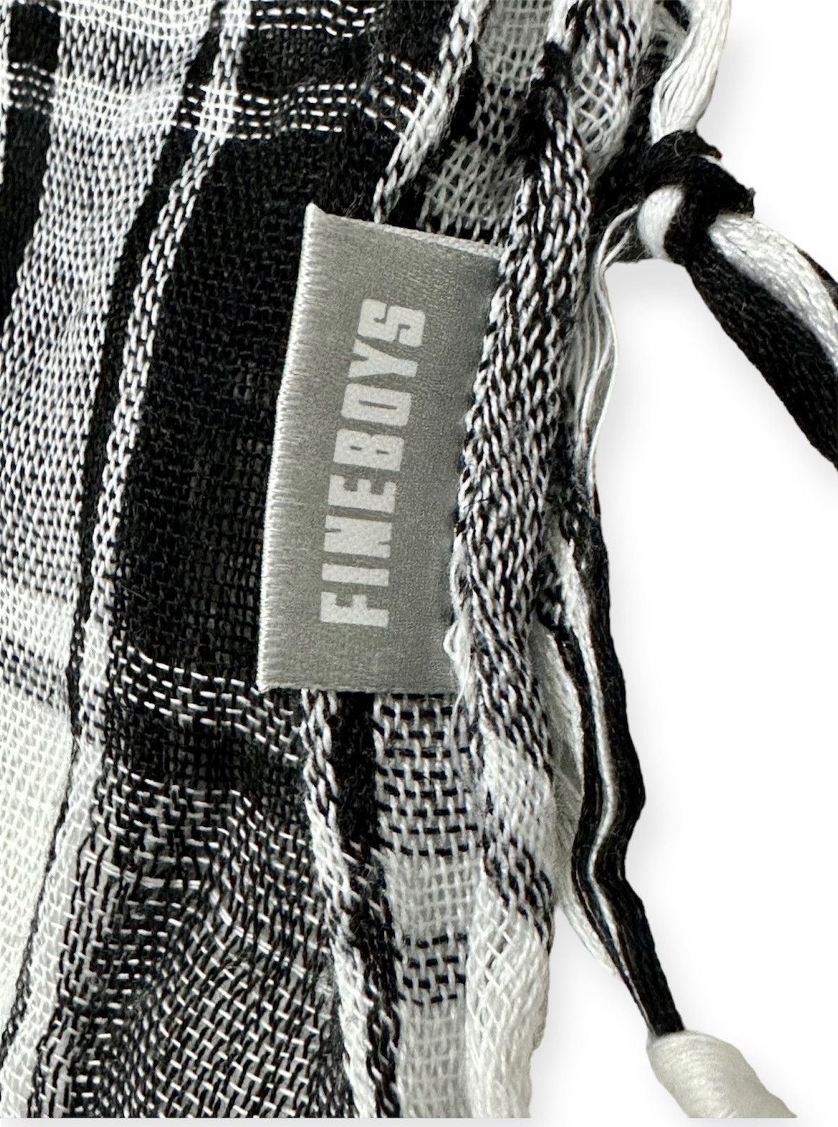 Japanese Brand AW07 Fineboys Riot Riot Riot SHEMAGH KEFFIYEH SCARF WRAP Size ONE SIZE - 6 Thumbnail