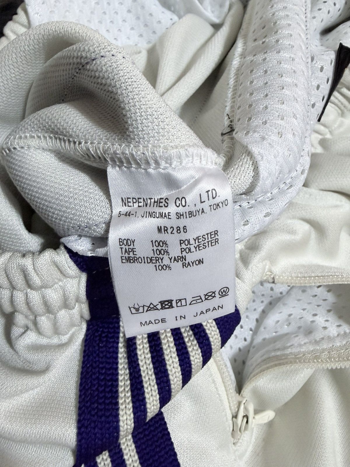 Needles Needles white/purple sweatpants RAREA Size US 30 / EU 46 - 5 Thumbnail