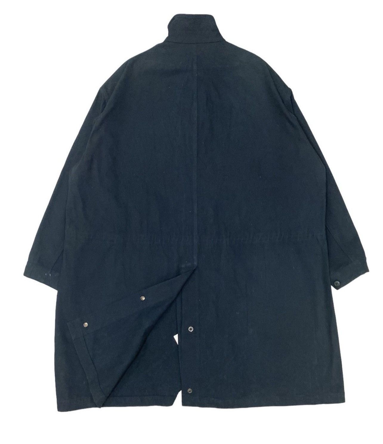 Yohji Yamamoto 🔥Y’s For Men Yohji Yamamoto Drawstring Overcoat Size US M / EU 48-50 / 2 - 7 Thumbnail