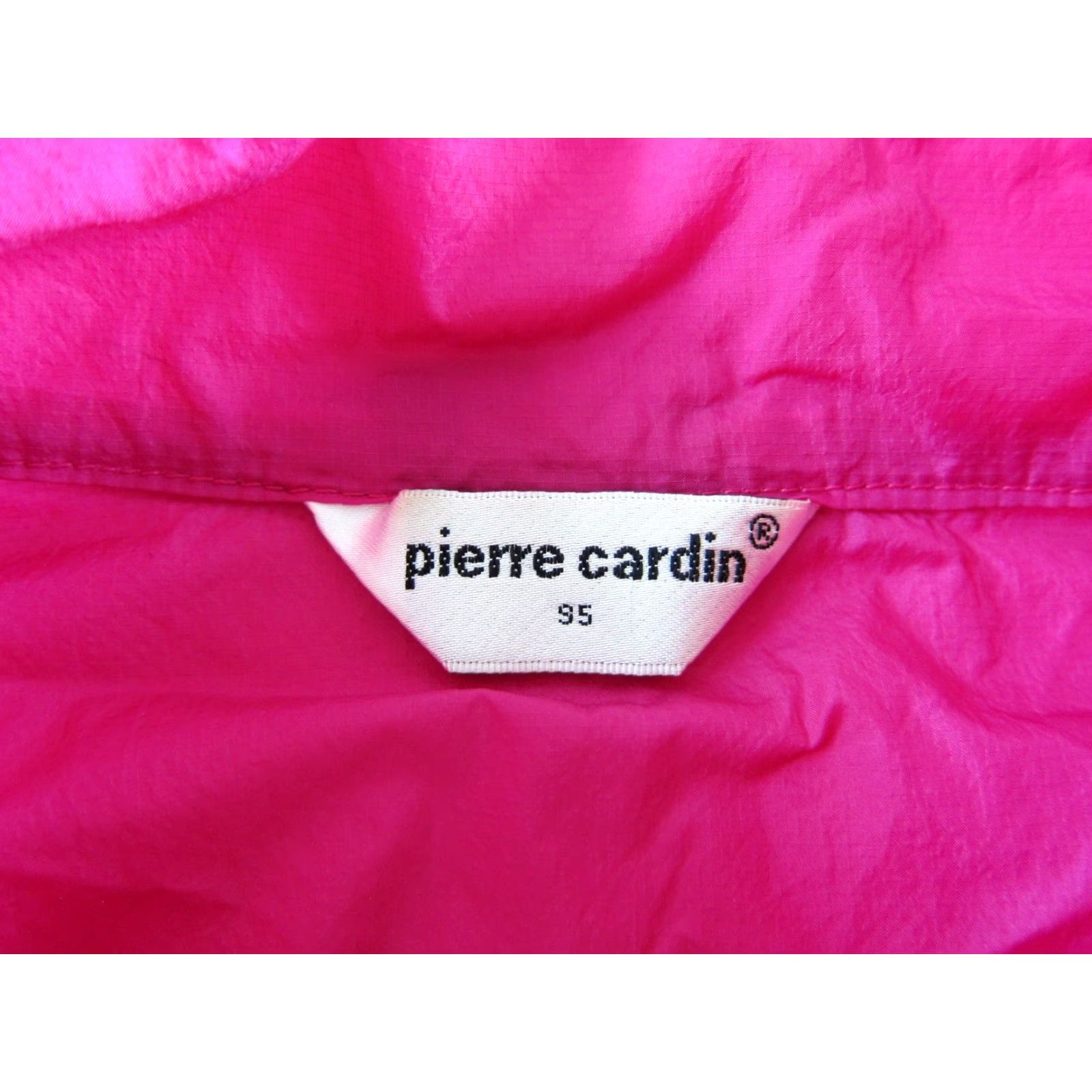Pierre Cardin VINTAGE Pierre Cardin Neon Pink Lightweight Pocket Packable Windbreaker Jacket S Size S / US 4 / IT 40 - 3 Thumbnail