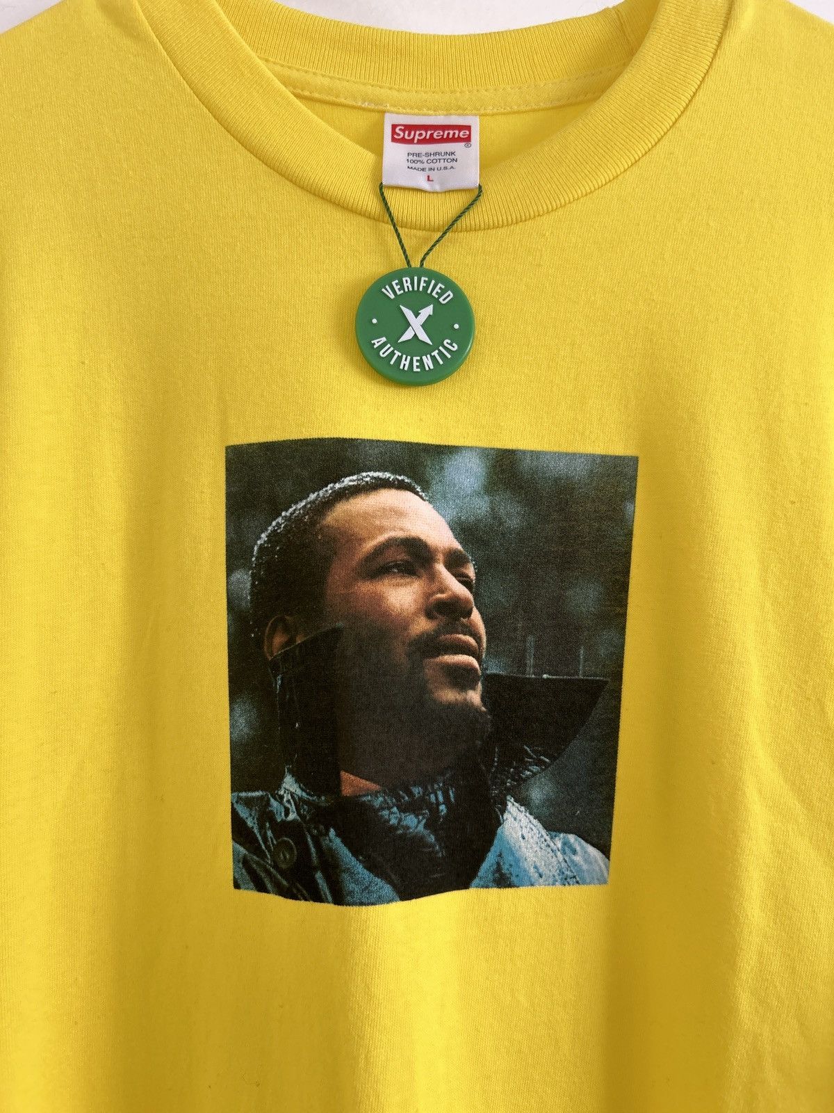 Supreme Supreme Marvin Gaye T-Shirt Size US L / EU 52-54 / 3 - 4 Thumbnail