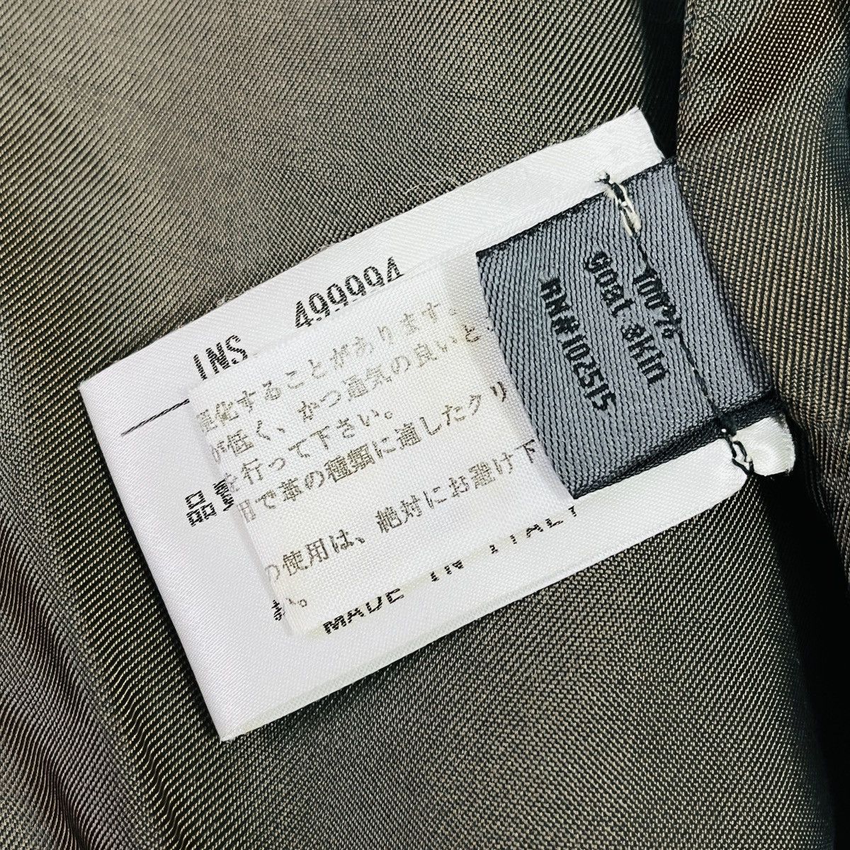 Genuine Leather × John Varvatos JOHN VARVATOS GOAT LEATHER TRENCH COAT ITALY SIZE 52 Size US L / EU 52-54 / 3 - 20 Thumbnail