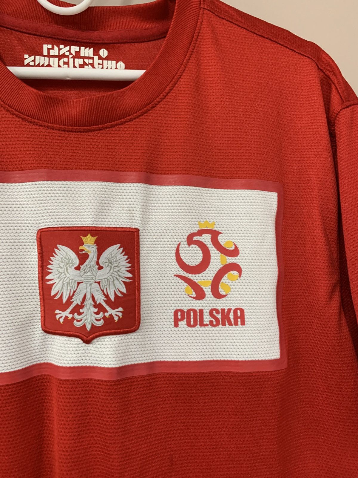 Nike Poland Home Football Shirt Nike Soccer Jersey Size XL Size US XL / EU 56 / 4 - 4 Thumbnail