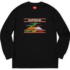 Supreme Supreme Needlepoint Patch L/S Top SS19 size Medium BRAND NEW Size US M / EU 48-50 / 2 - 1 Thumbnail