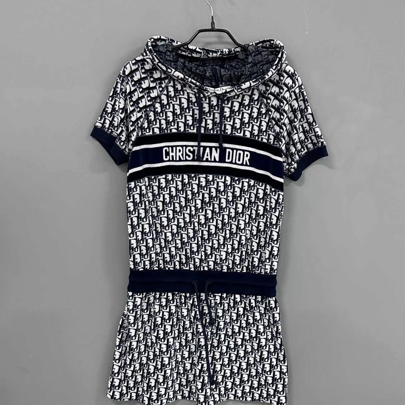 Dior Dior All-Over Print Cinched Waist Dress S Size S / US 4 / IT 40 - 2 Thumbnail